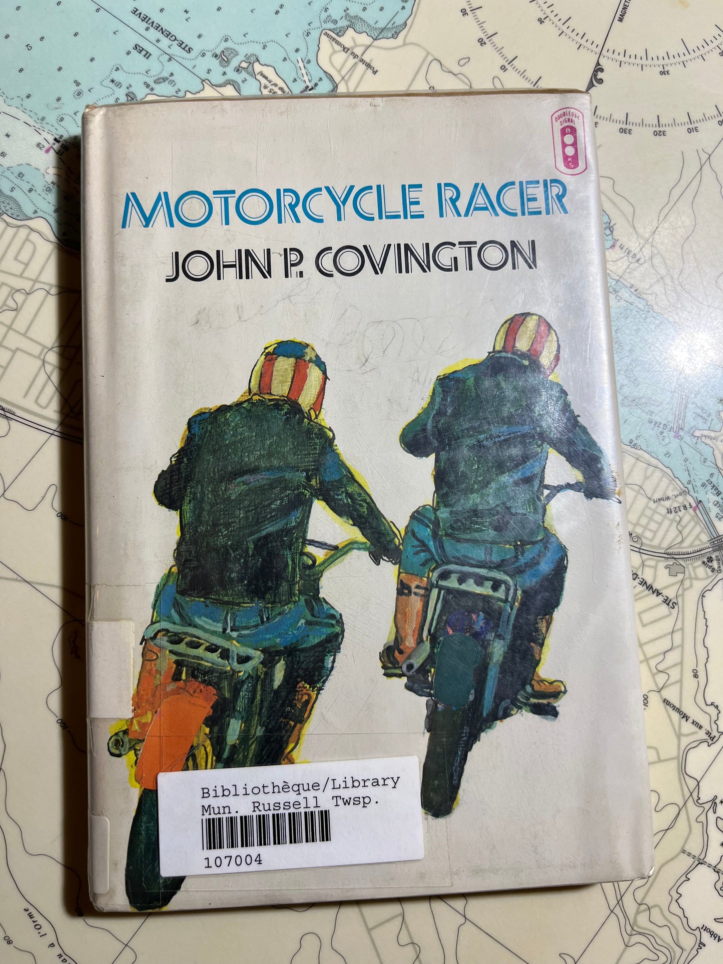 Vintage 1973 Motorcycle Racer John P. Covington Book