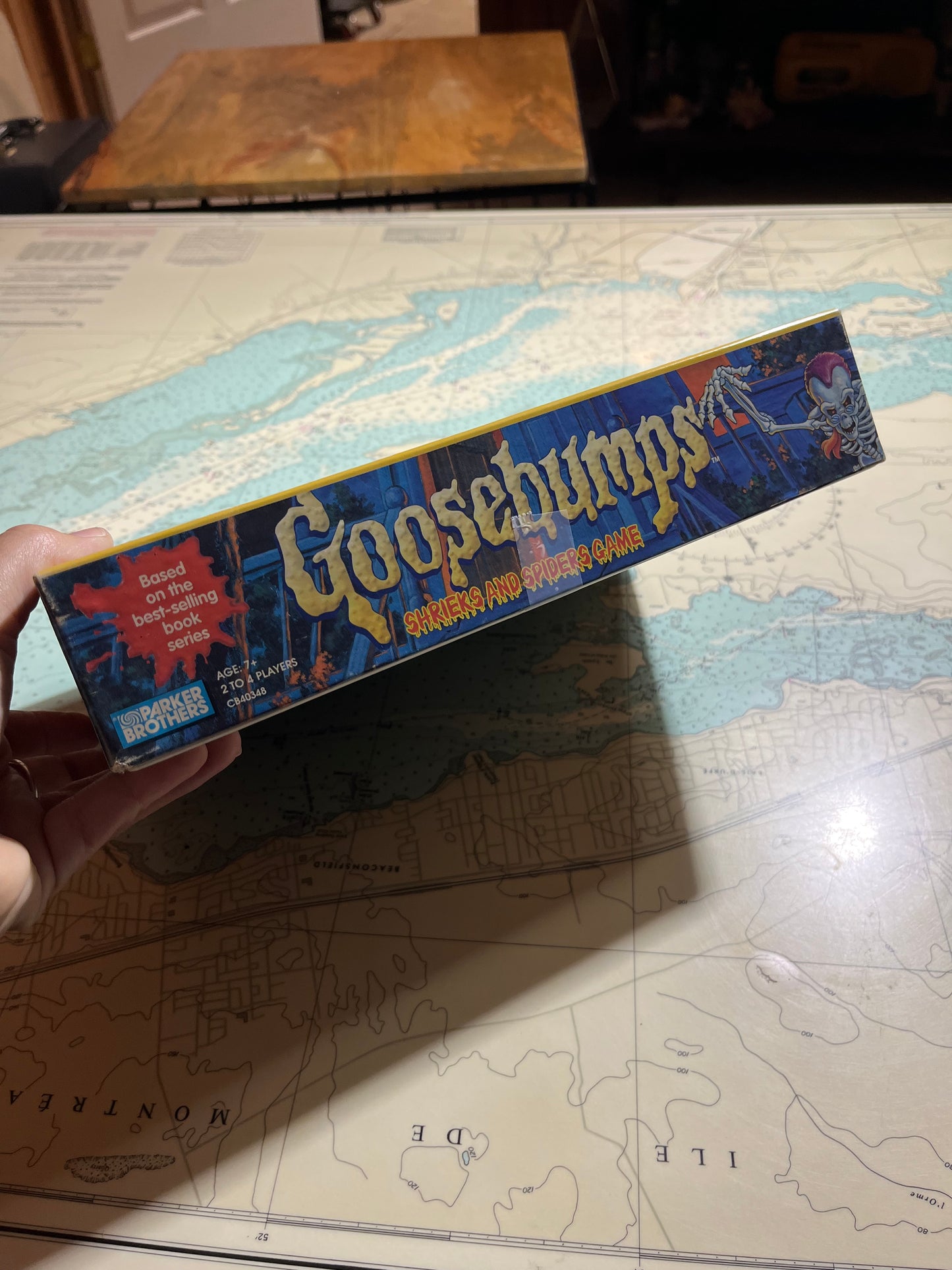 Vintage 1995 Goosebumps Shrieks and Spiders Game