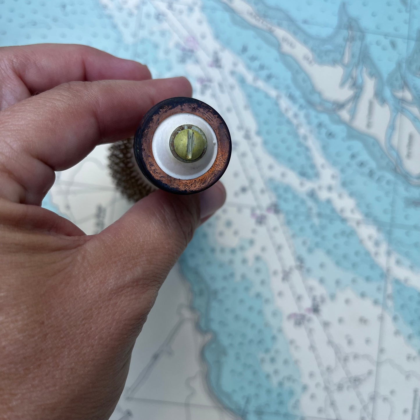 Vintage Chandler Heater Element Edison Screw Cone