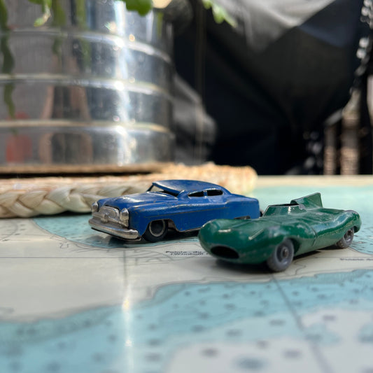 Vintage Lesney D Type Jaguar Die Cast Car #41