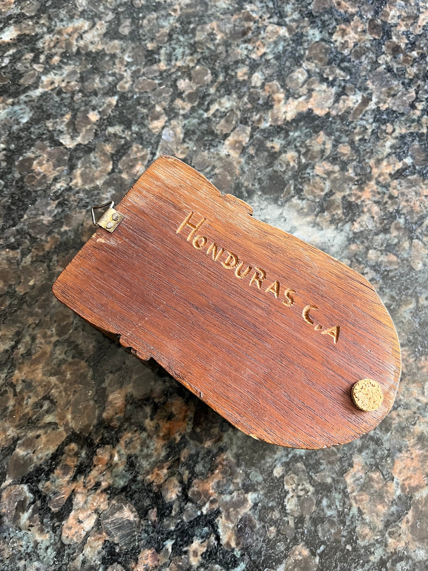 Vintage Hand Carved Wooden Honduras Mask