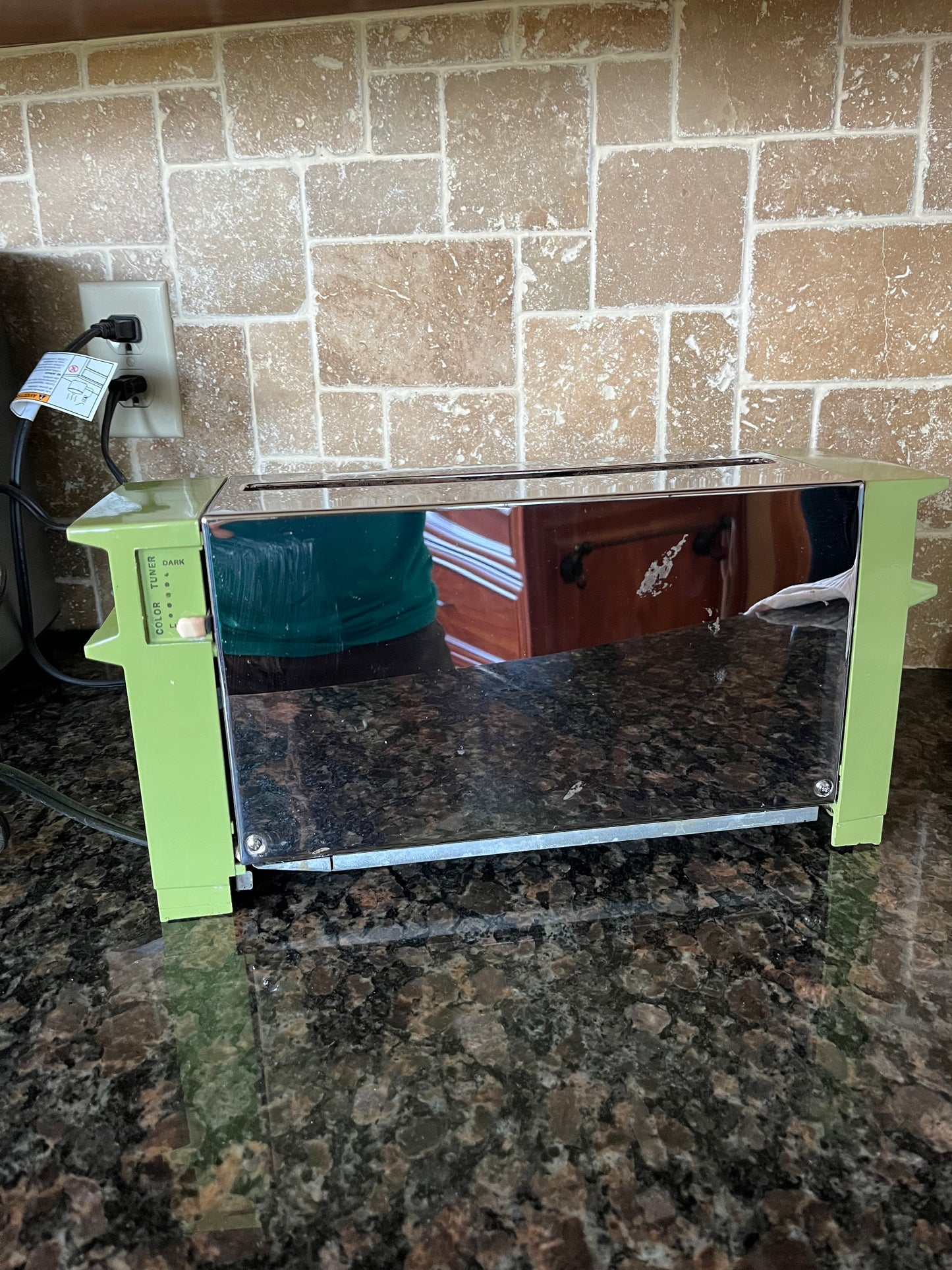 Vintage 70s Proctor Silex Avocado Toaster Oven