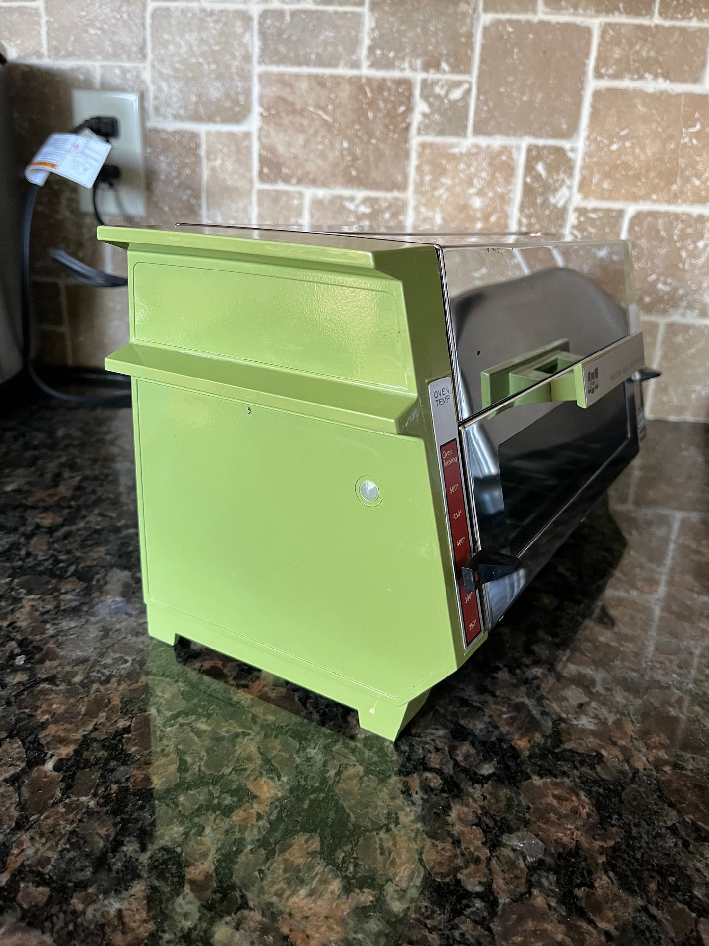 Vintage 70s Proctor Silex Avocado Toaster Oven