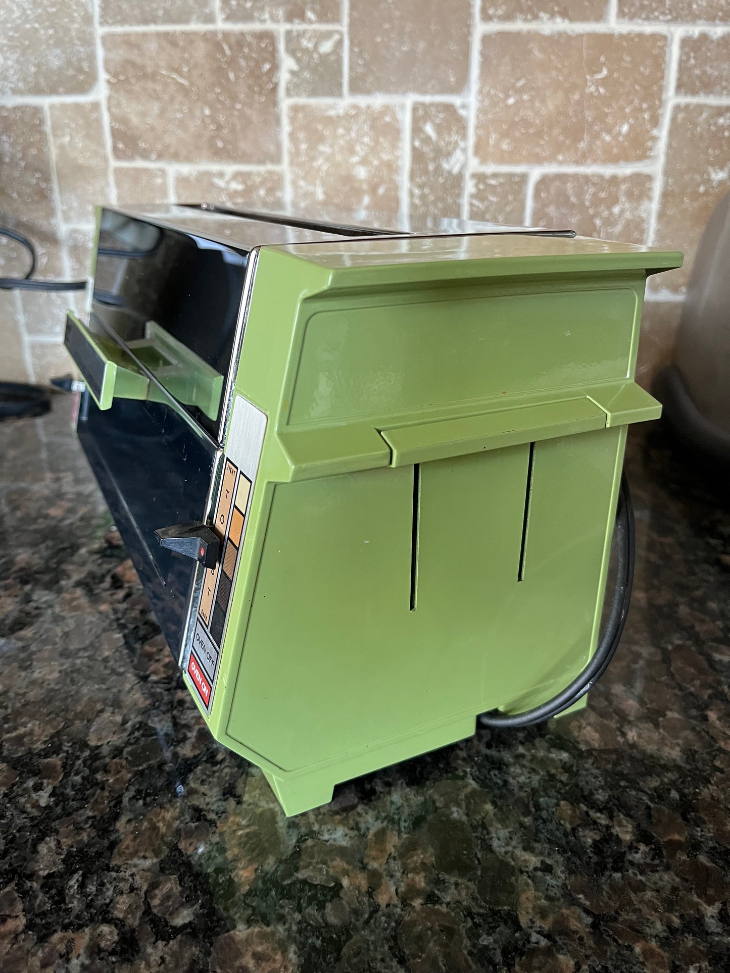 Vintage 70s Proctor Silex Avocado Toaster Oven