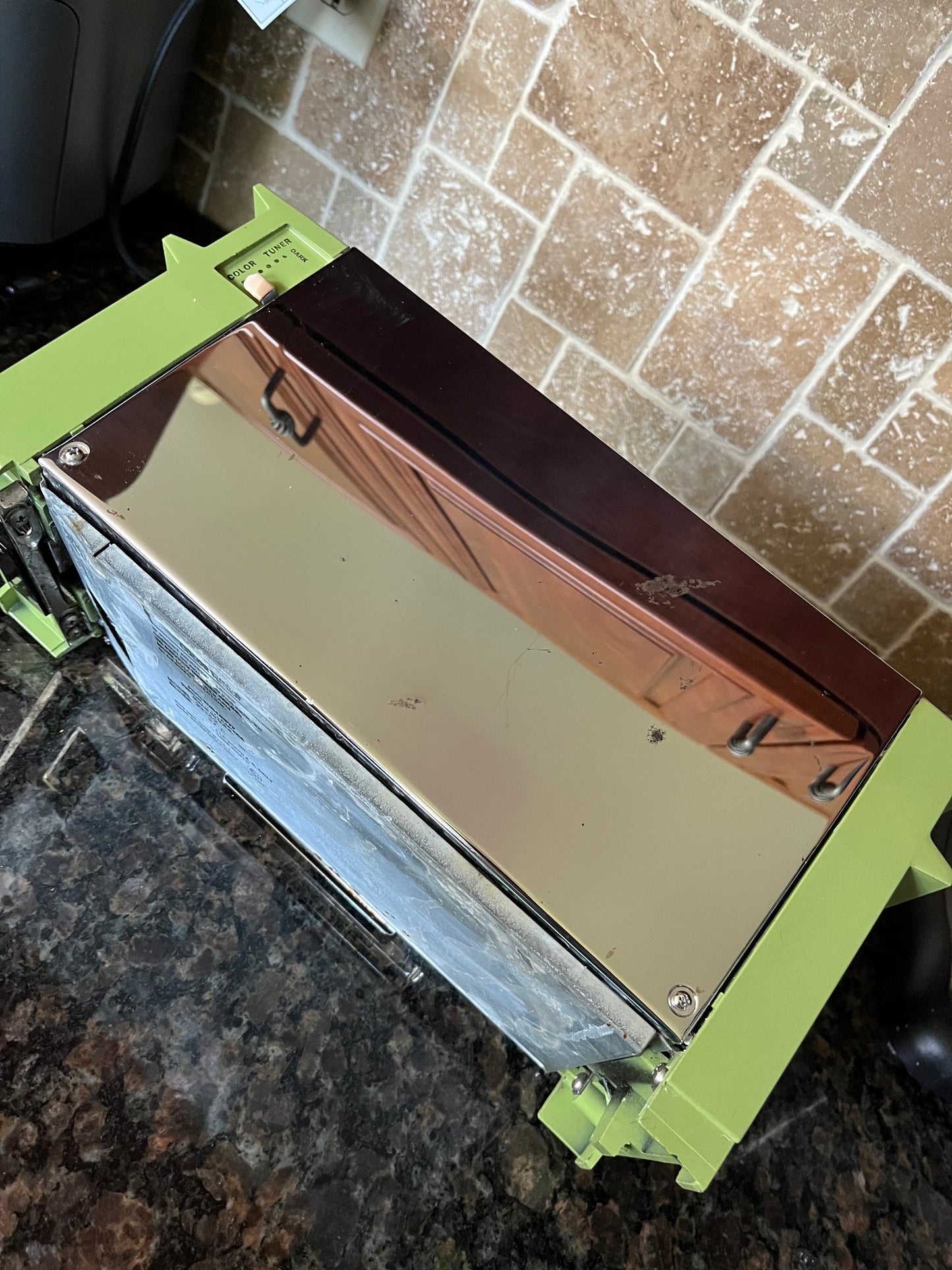 Vintage 70s Proctor Silex Avocado Toaster Oven