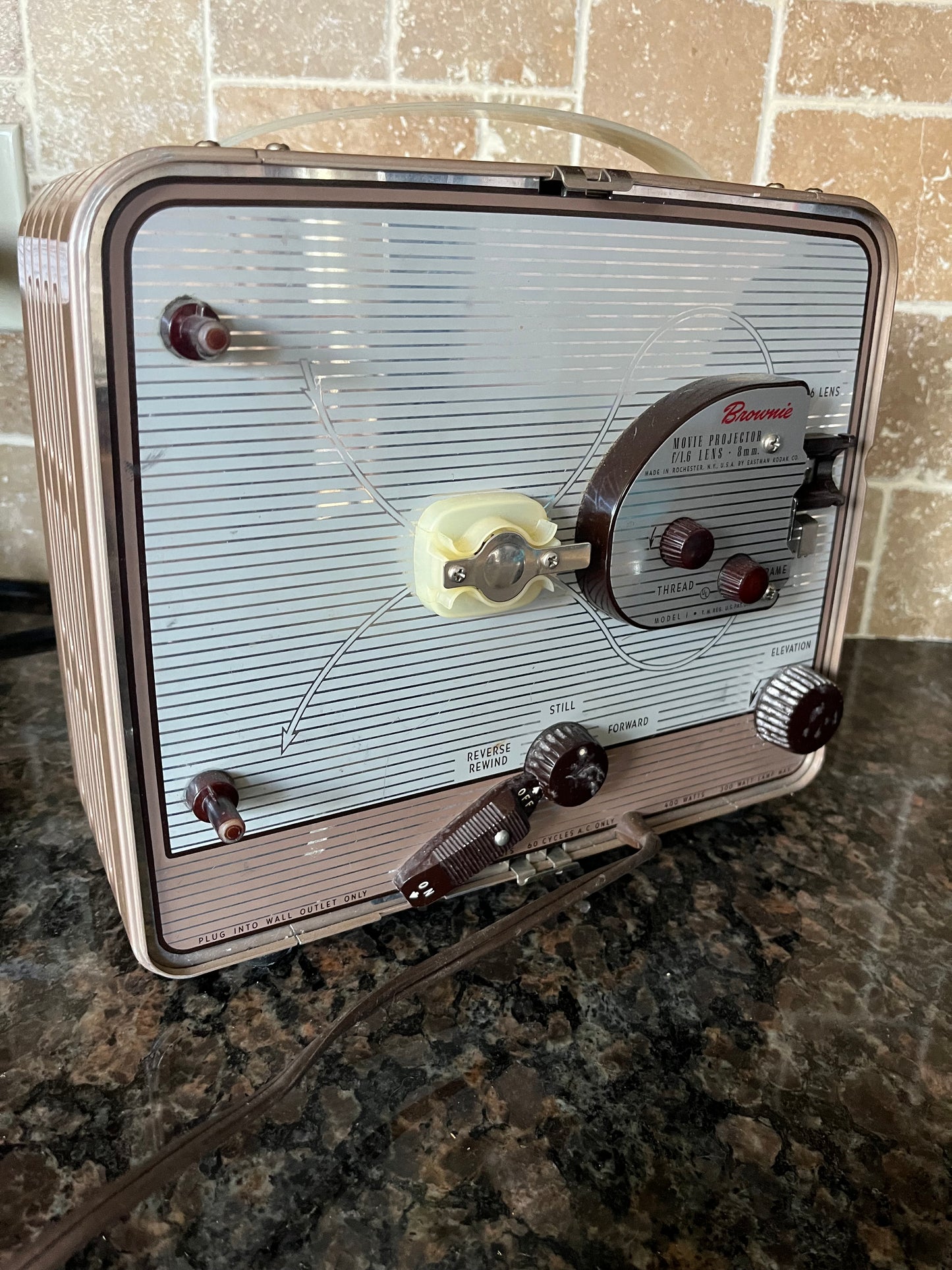 Vintage Kodak Brownie 8mm Movie Projector