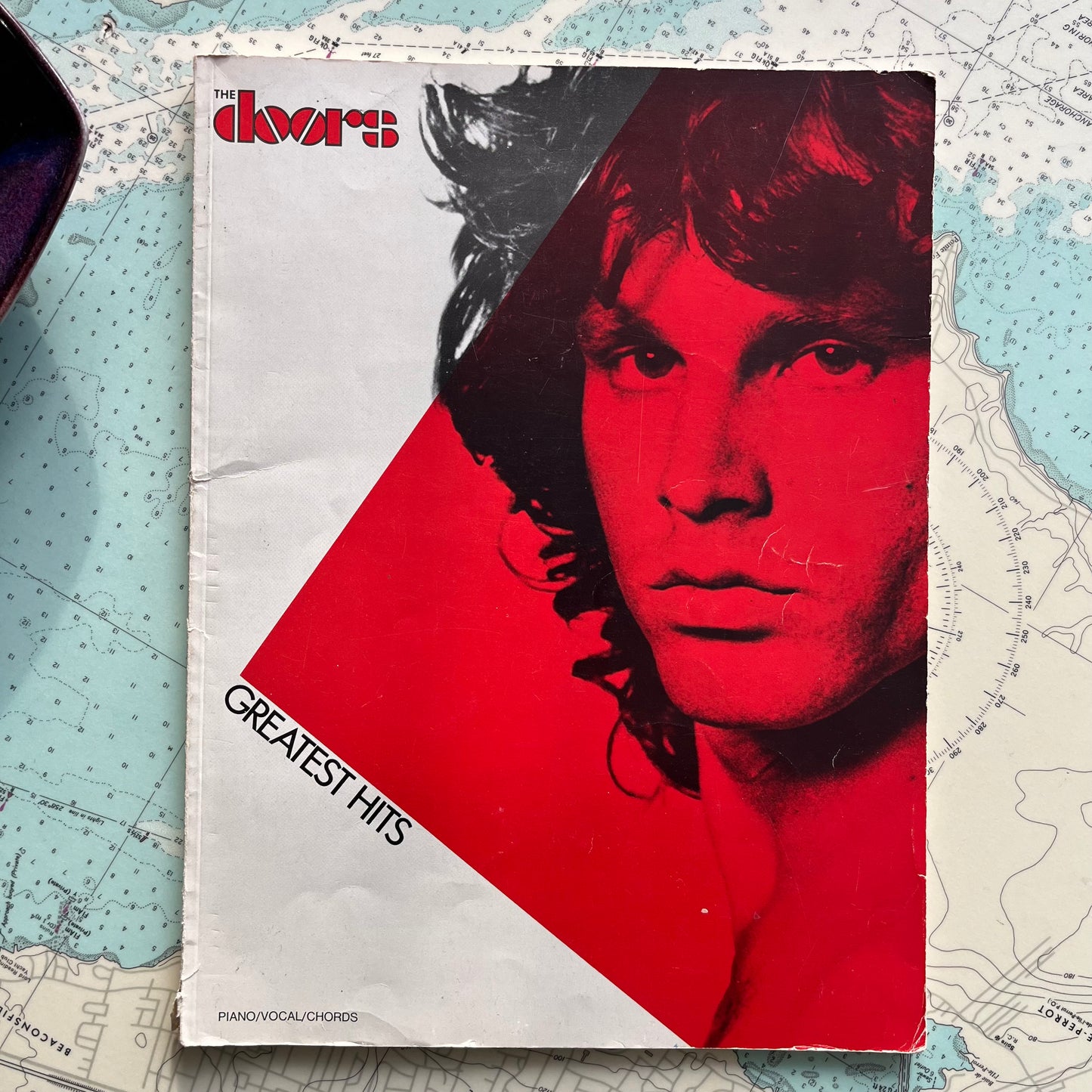 Vintage 1983 The Doors Greatest Hits Piano / Vocal Chords Book