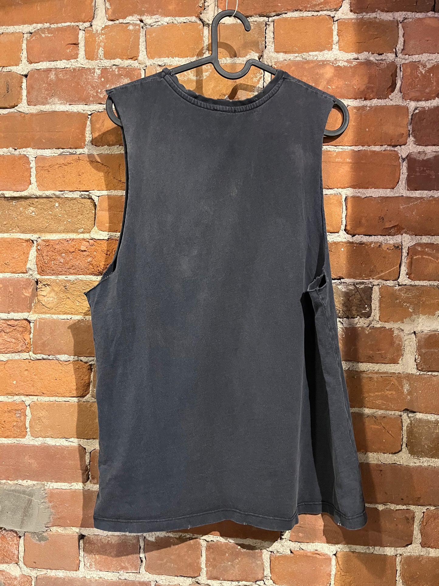 Vintage Distressed Guns N' Roses Sleeveless Graphic Tee Shirt