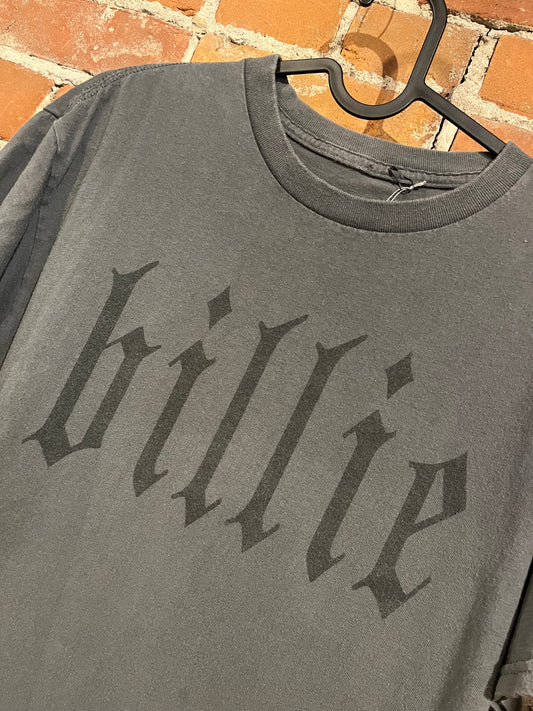 Billie Eilish Spell Out Graphic Band Tee Shirt