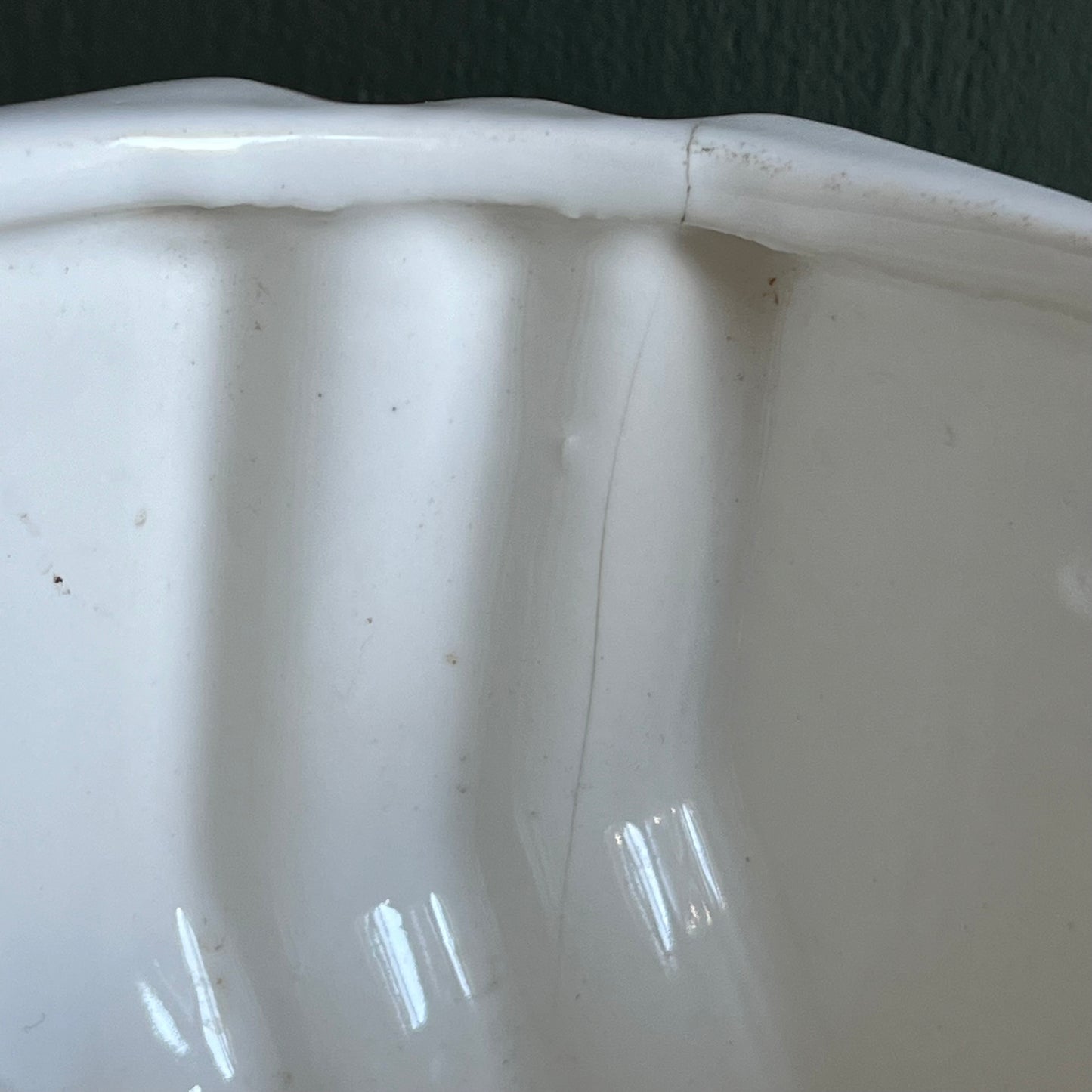Vintage 80s Deco Oversized Neapolitan Vase