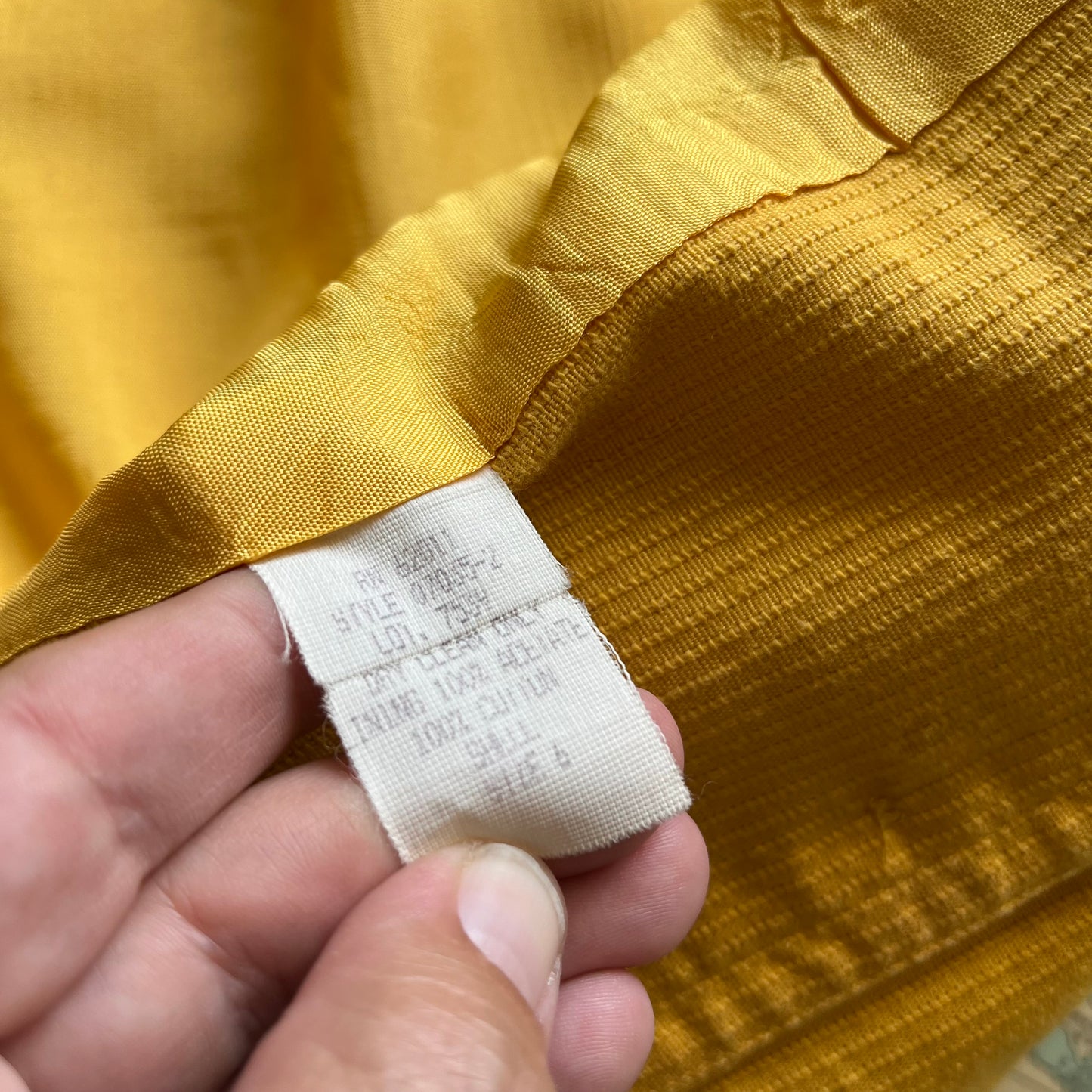 Vintage 90s Clifford & Wills Cropped Yellow Jacket