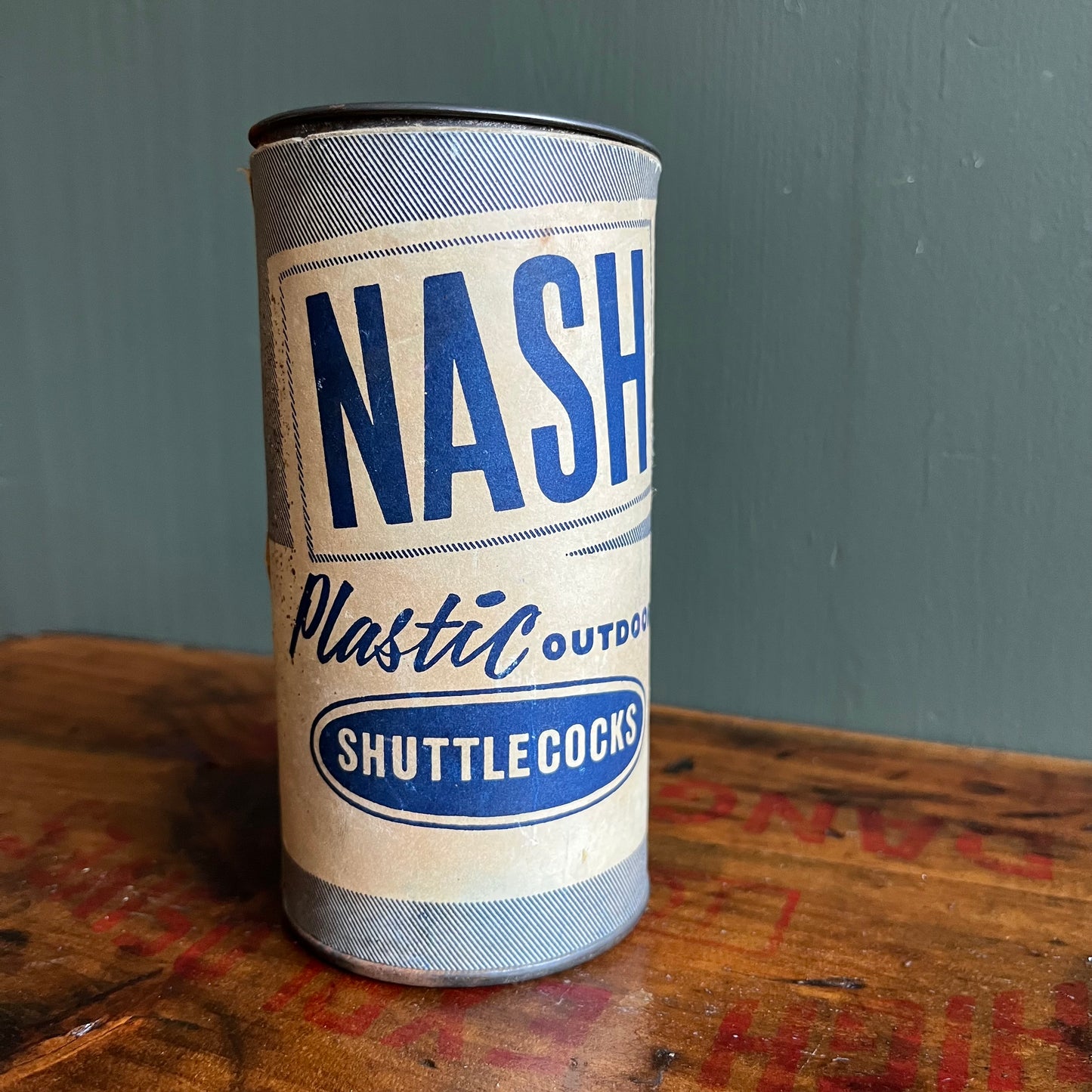 Vintage Nash Plastic Outdoor Shuttlecocks