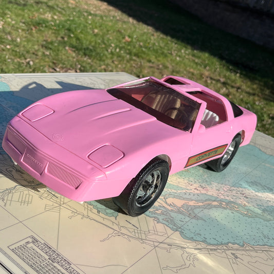 Vintage 80s Pink Barbie Corvette