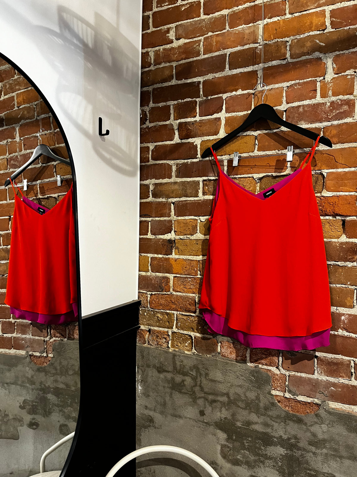 Mexx Two Tone Pink and Red Camisol