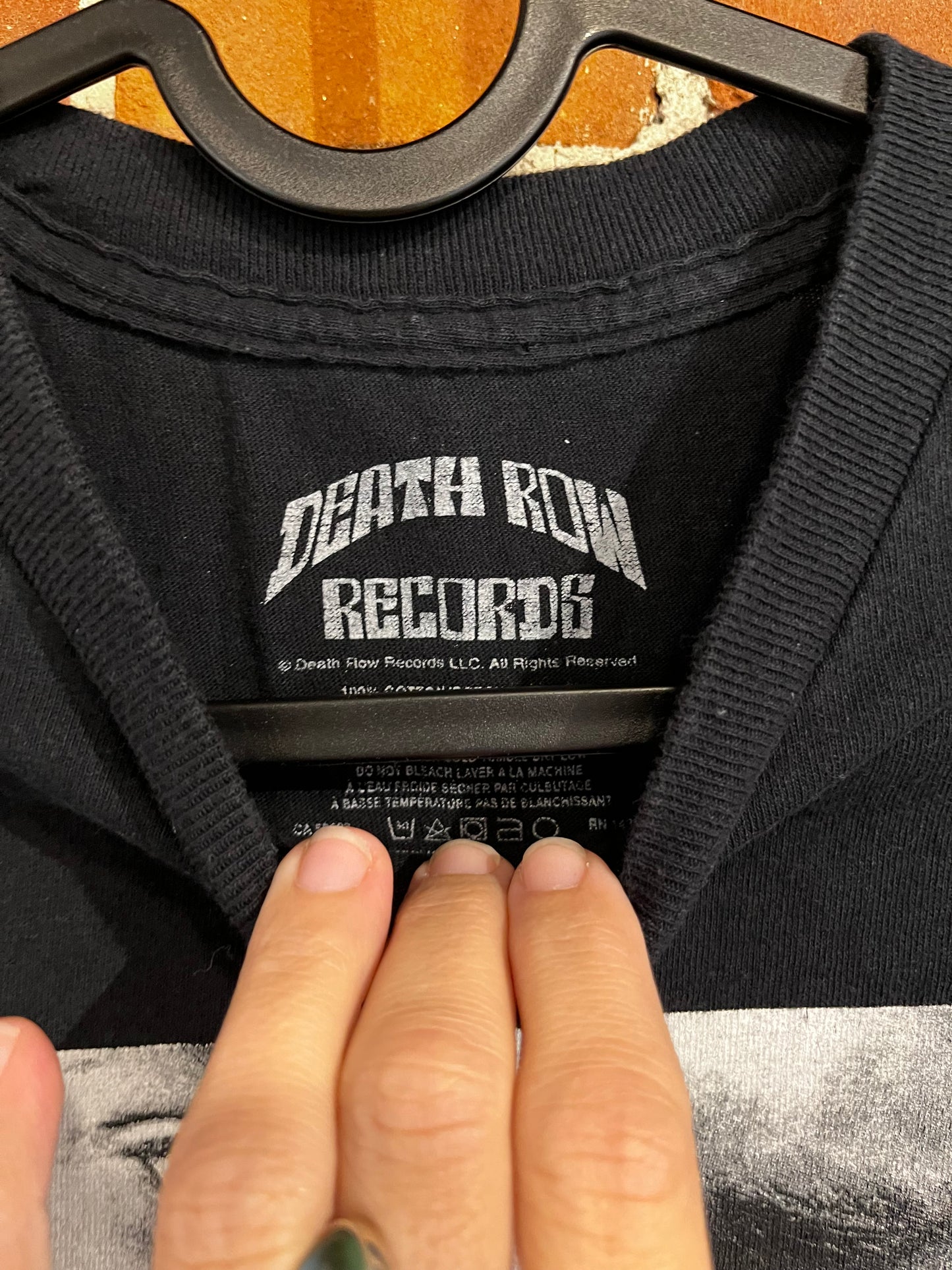 Snoop Dogg Death Row Records Graphic Tee Shirt