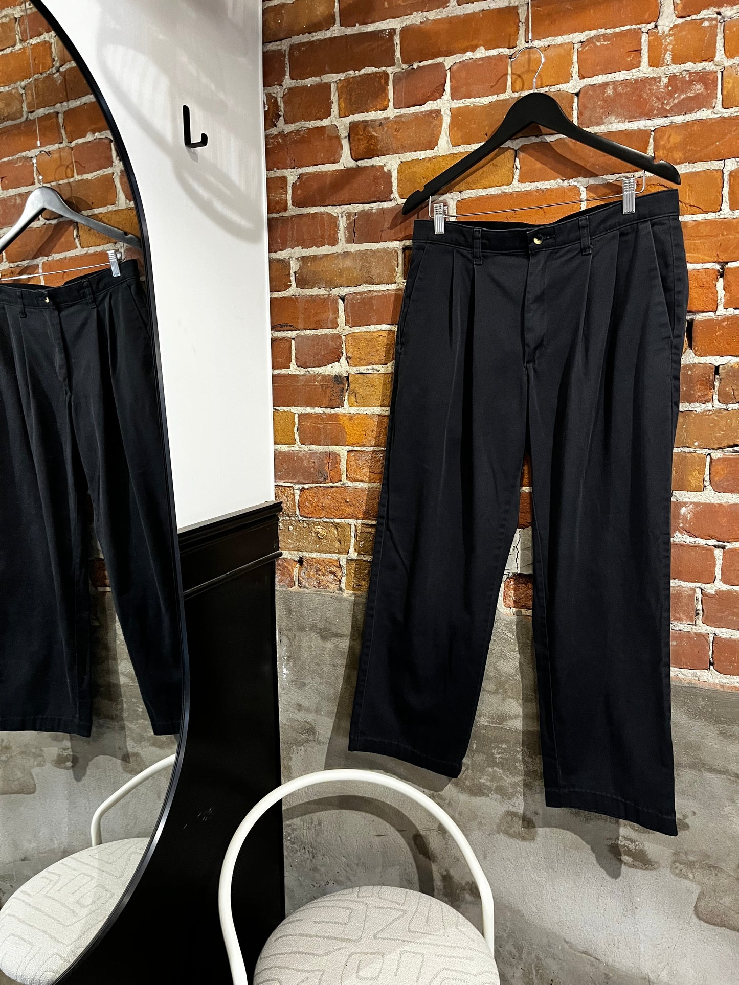 Vintage Black Wrangler Trousers