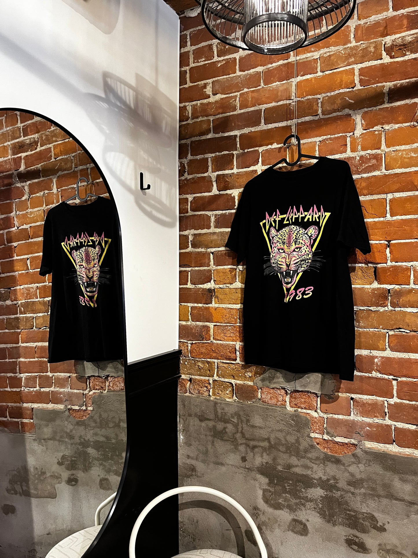 Def Leppard 1983 Graphic Tee Shirt