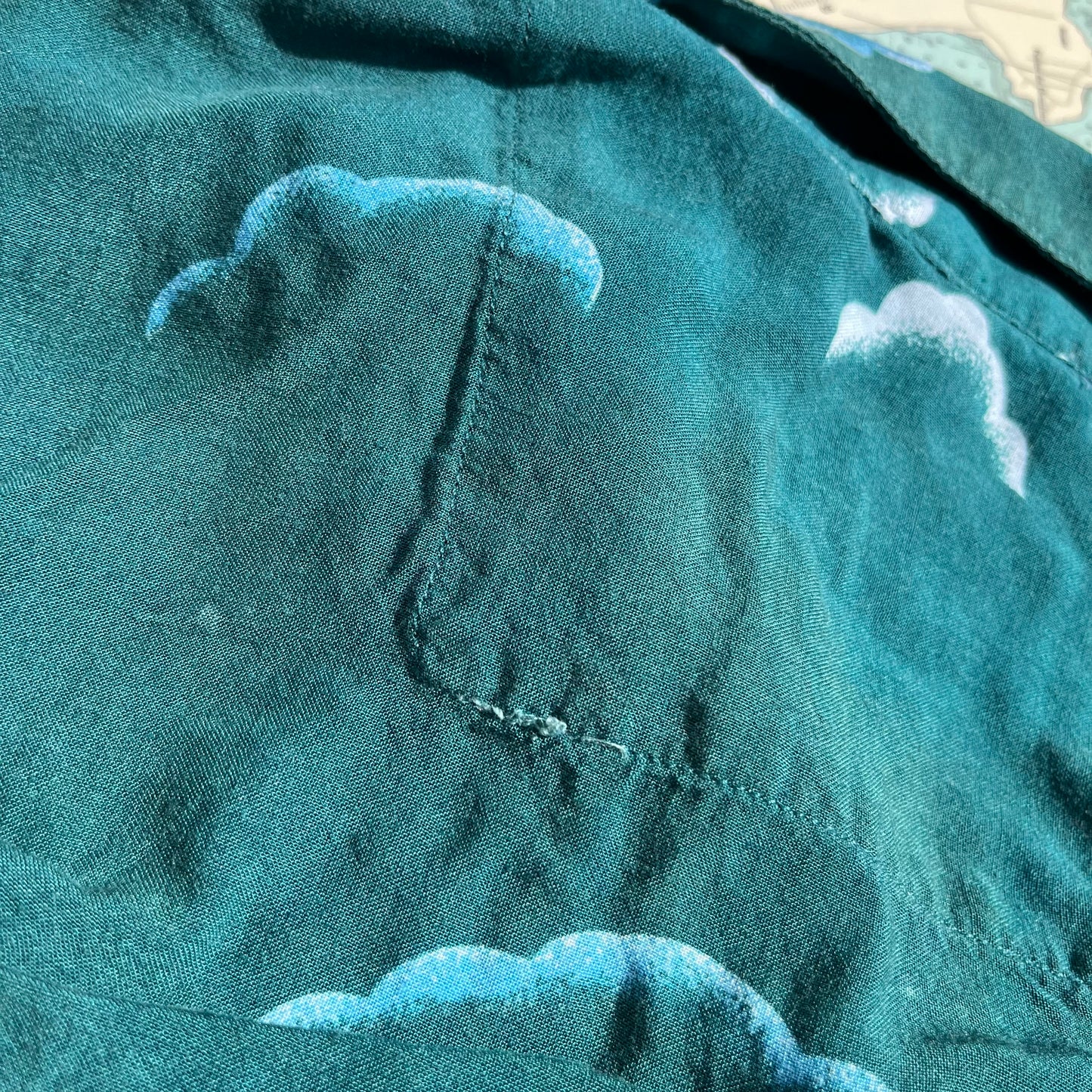 Vinage Bermuda Cruz Hawaiian Surf Shirt