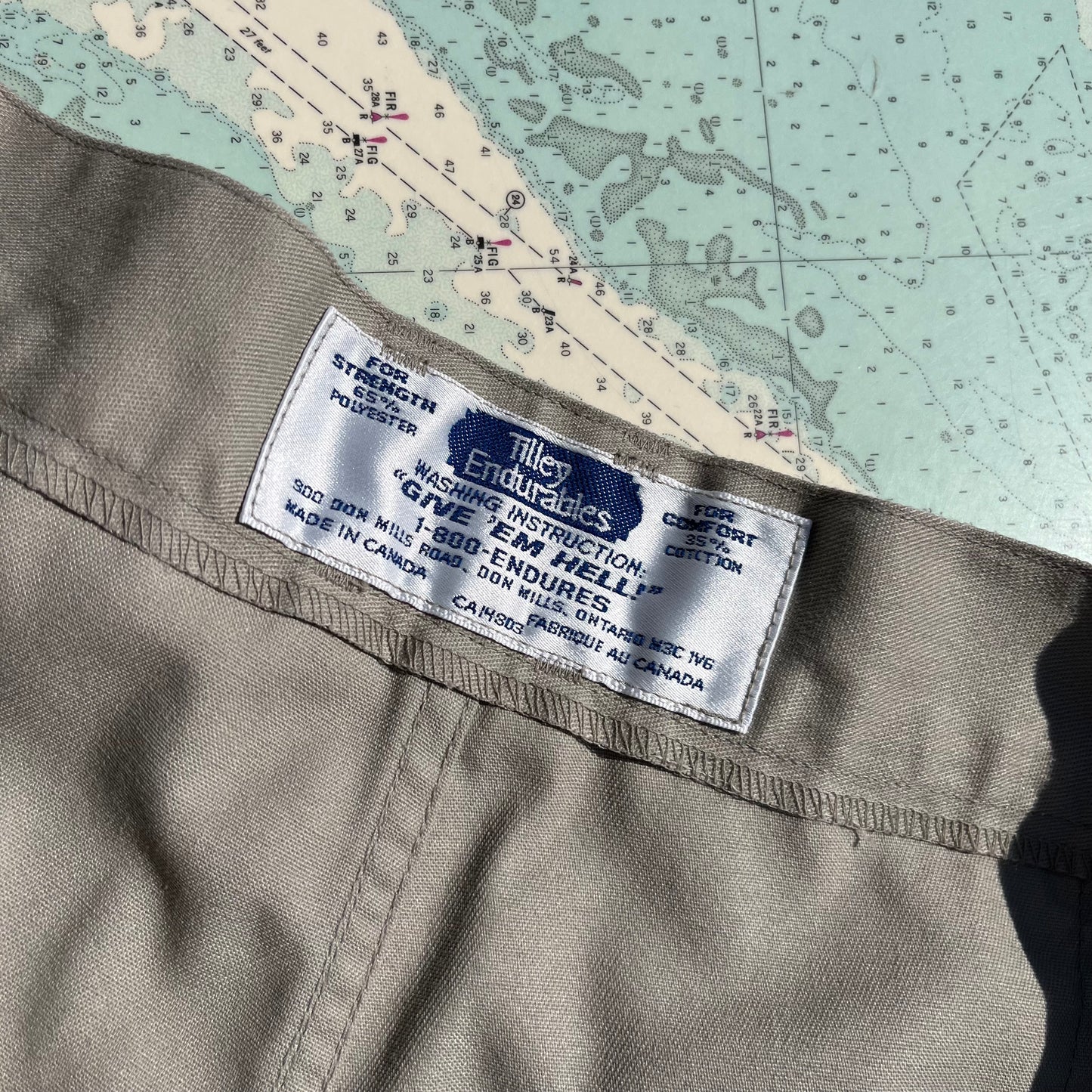 Vintage Tilly Endurables Cargo Shorts 42