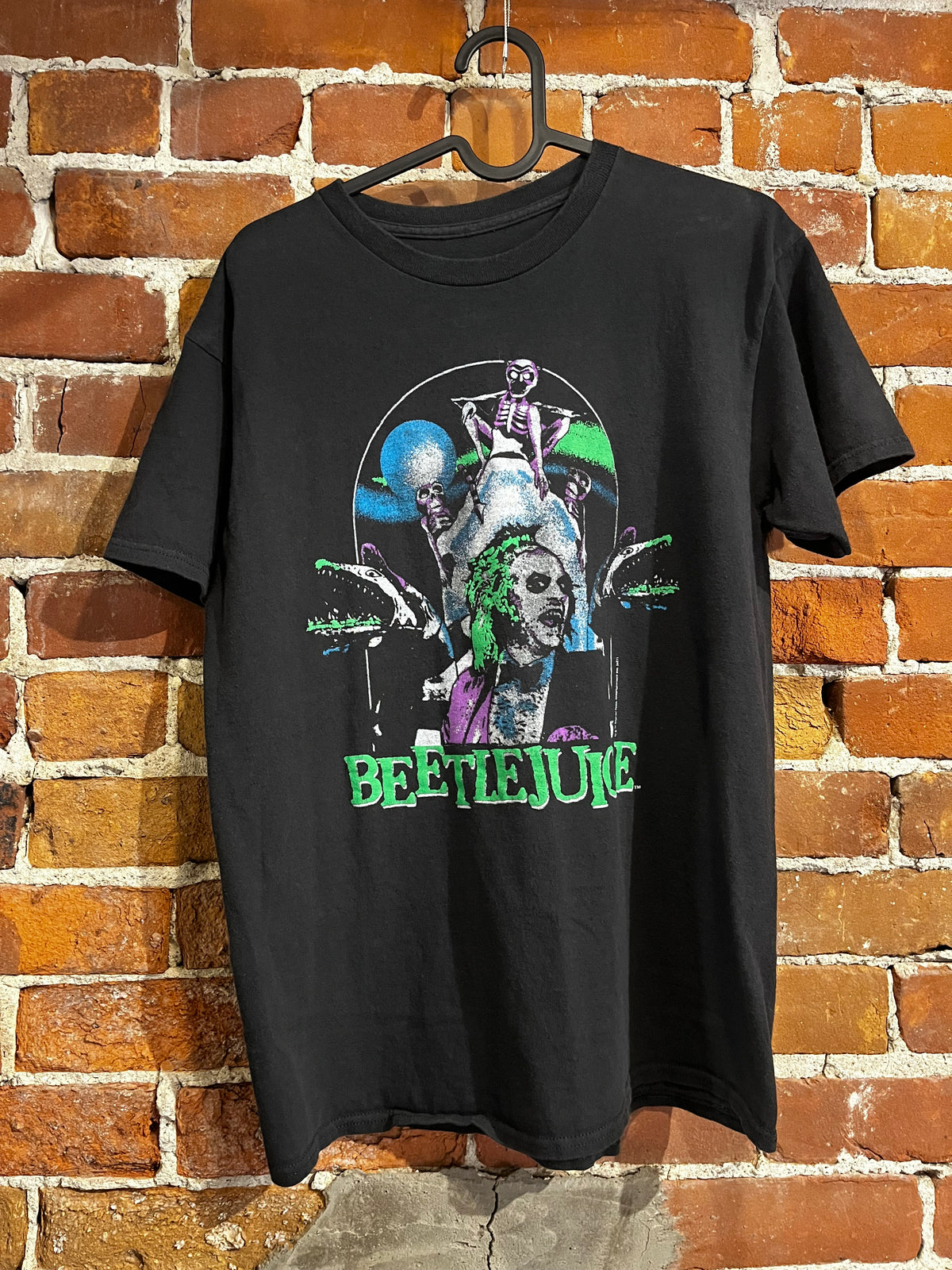 Junk Food Beetlejuice Graphic Tee Shirt