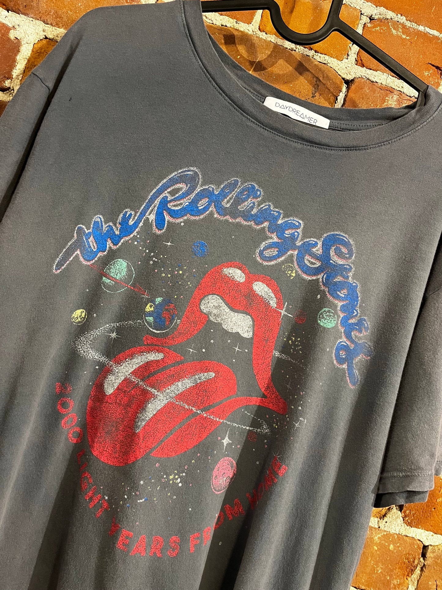 Daydreamer the Rolling Stones 2000 Light Years Graphic Tee Shirt
