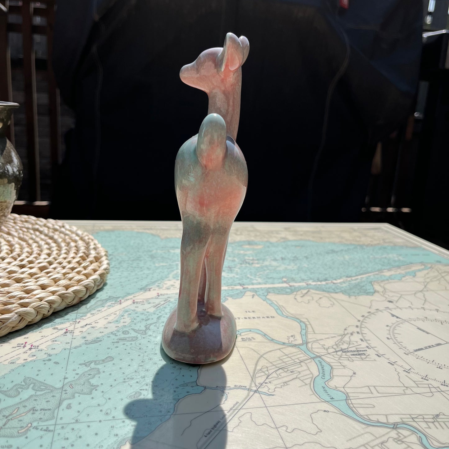 Vintage Mid Century Ceramic Deer / Fawn Figurine
