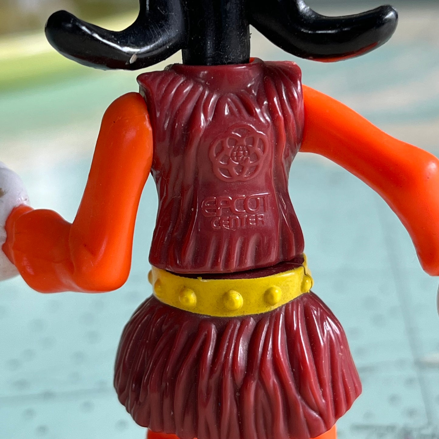 Vintage 90s Disney Viking Goofy Epcot Centre Figurine