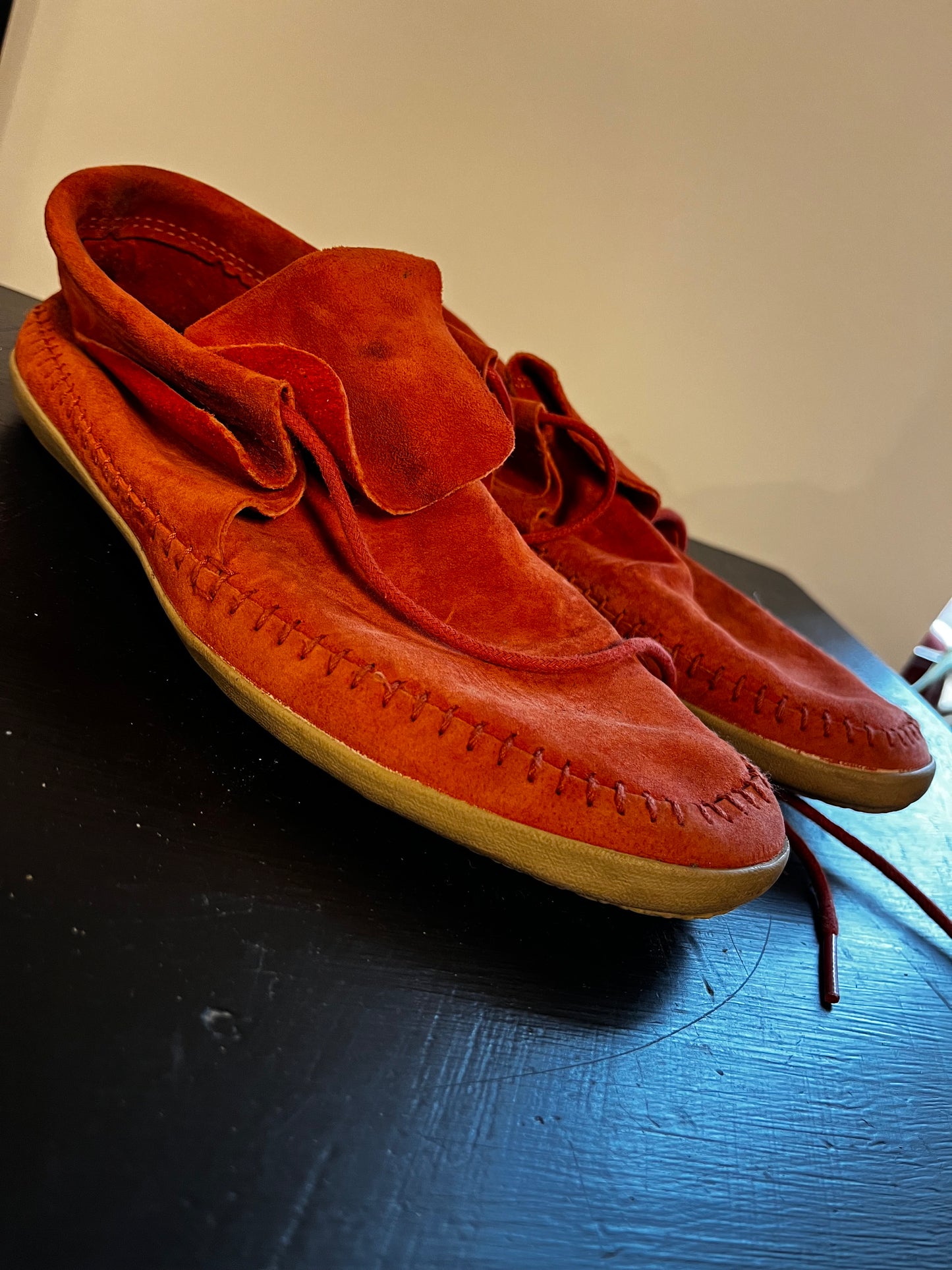 Vans Surf Siders Rusty Suede Shoes 8.5W