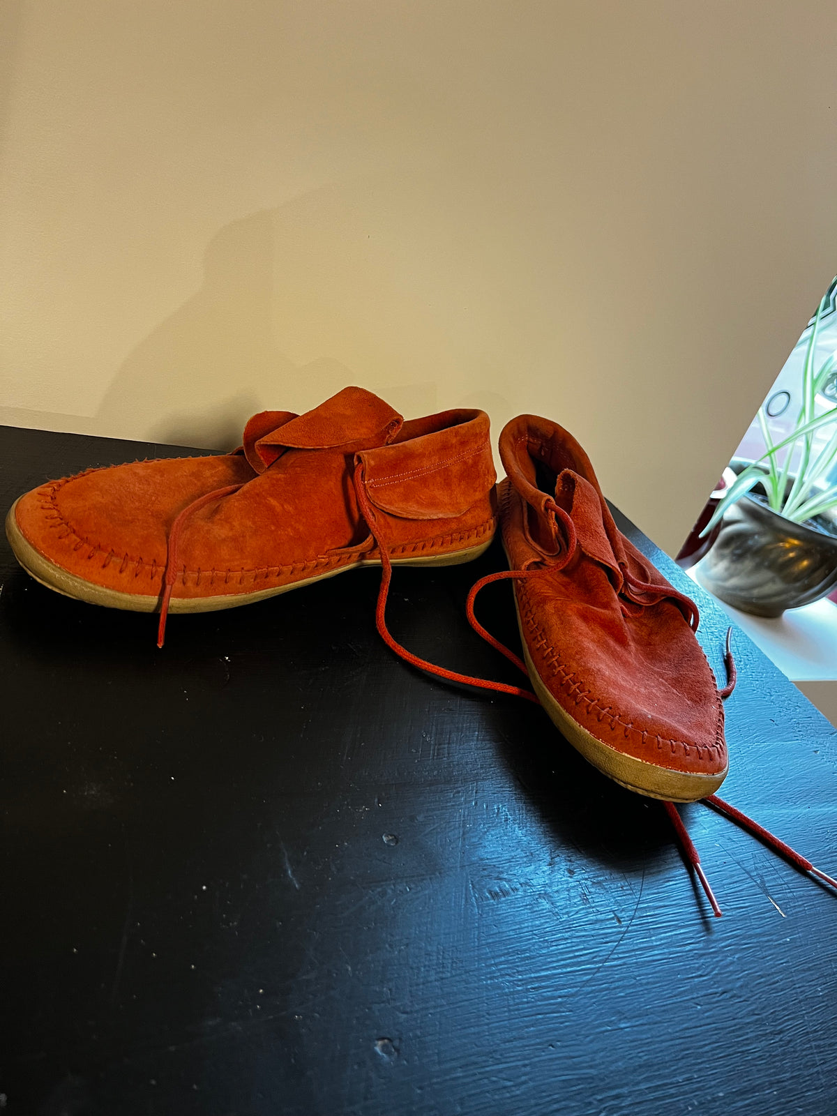 Vans Surf Siders Rusty Suede Shoes 8.5W