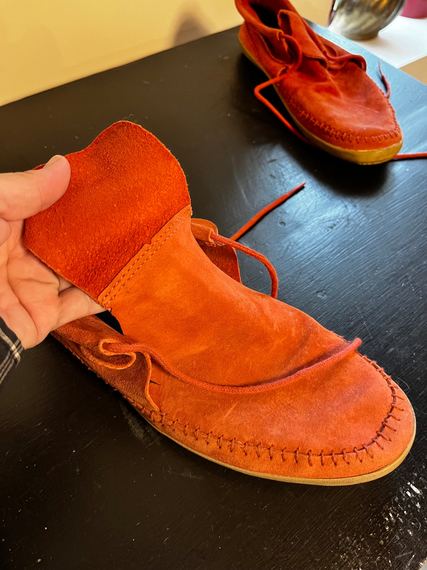 Vans Surf Siders Rusty Suede Shoes 8.5W