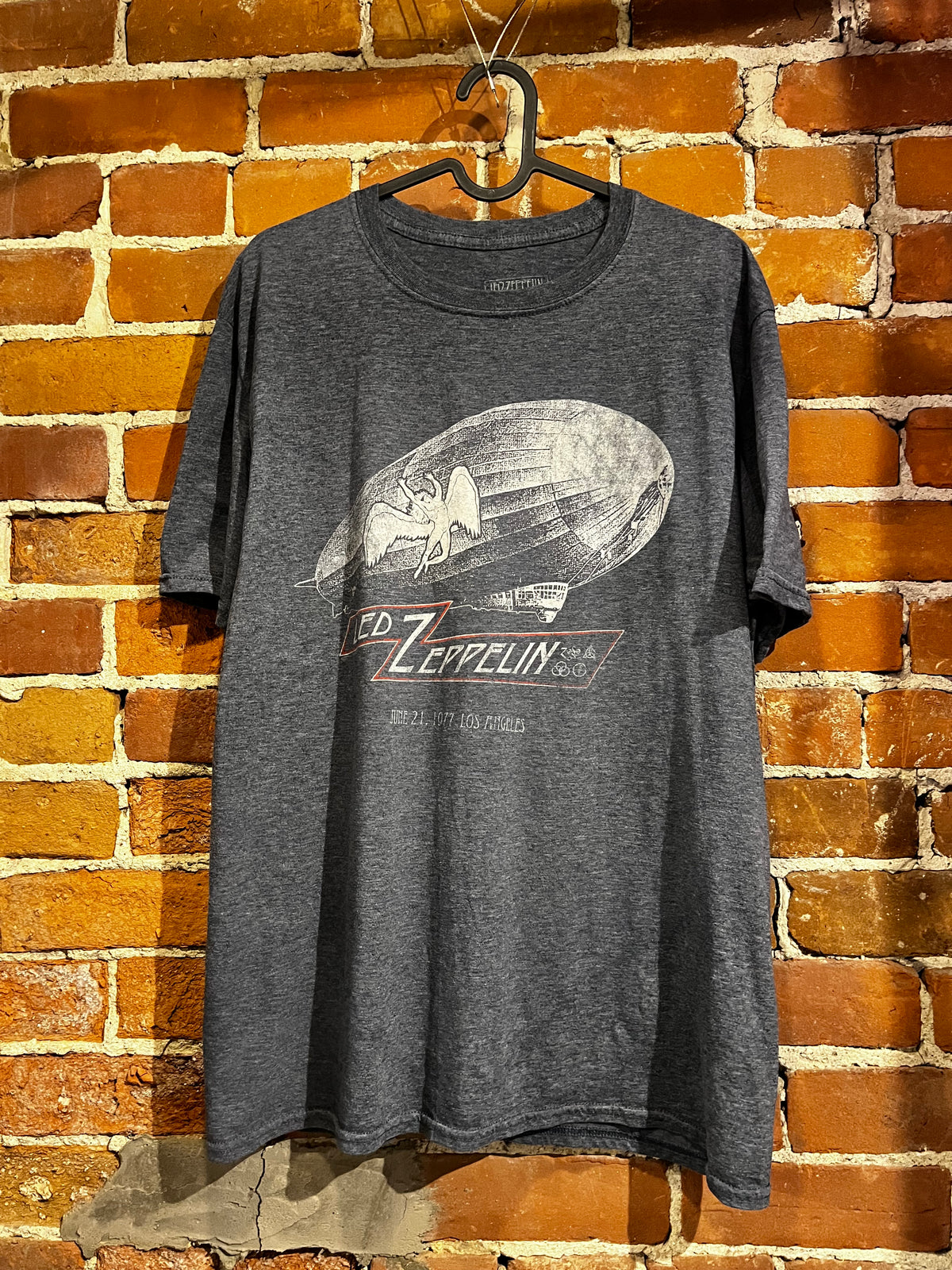 Led Zeppelin June 21, 1977 Graphic Tee Shirt