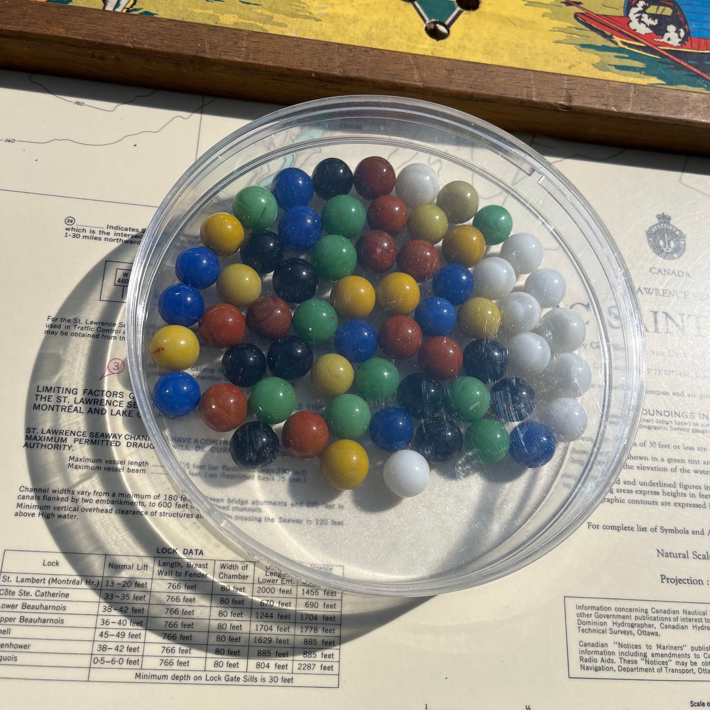 Vintage 40s Chinese Checkers Board Games with Marbles