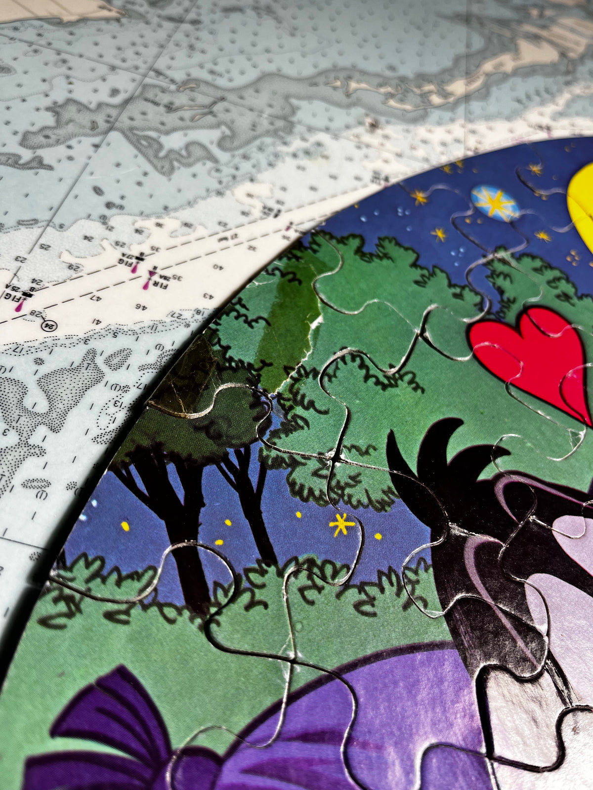 Vintage 1979 Daffy Duck Looney Tunes Puzzle