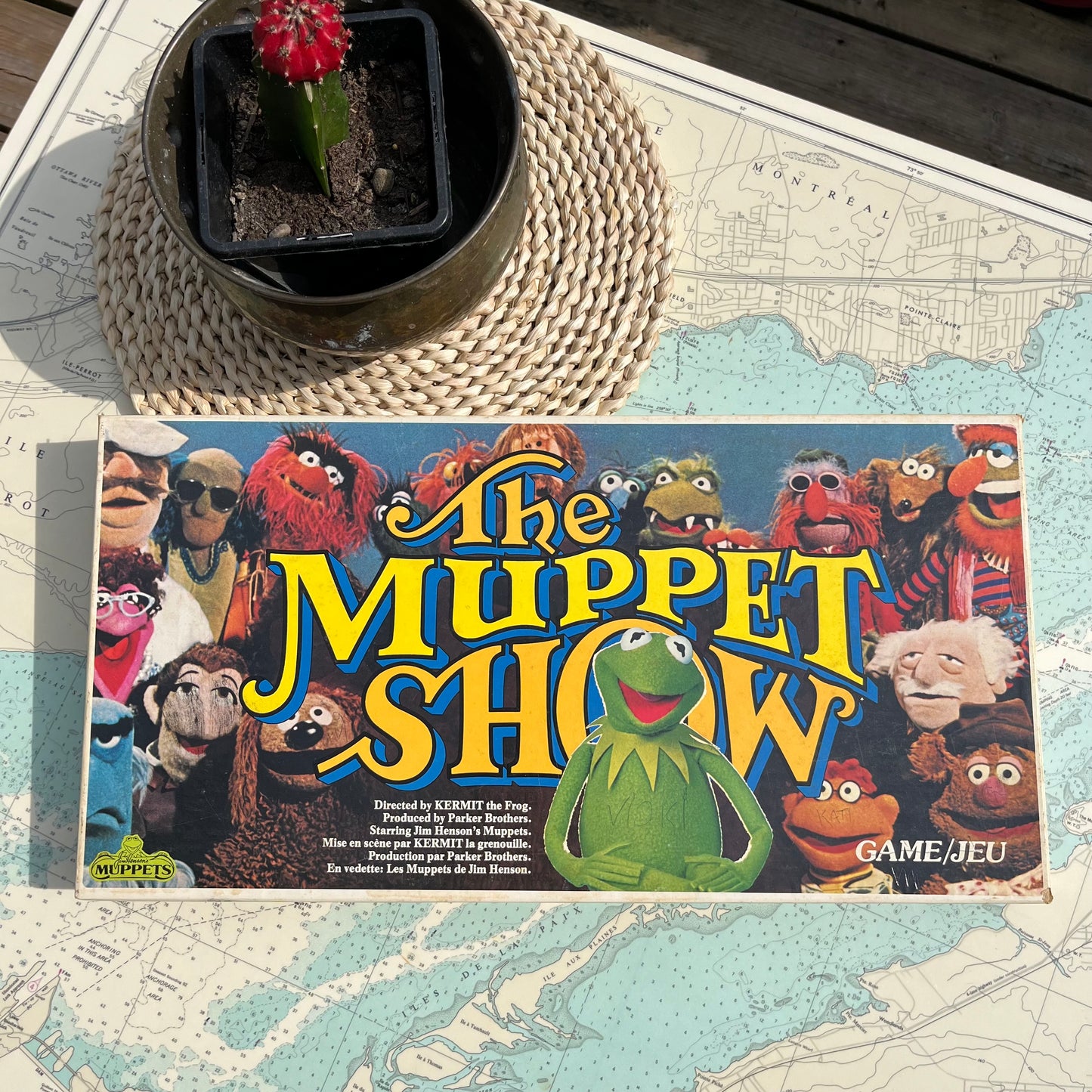 Vintage 1977 The Muppet Show Board Game