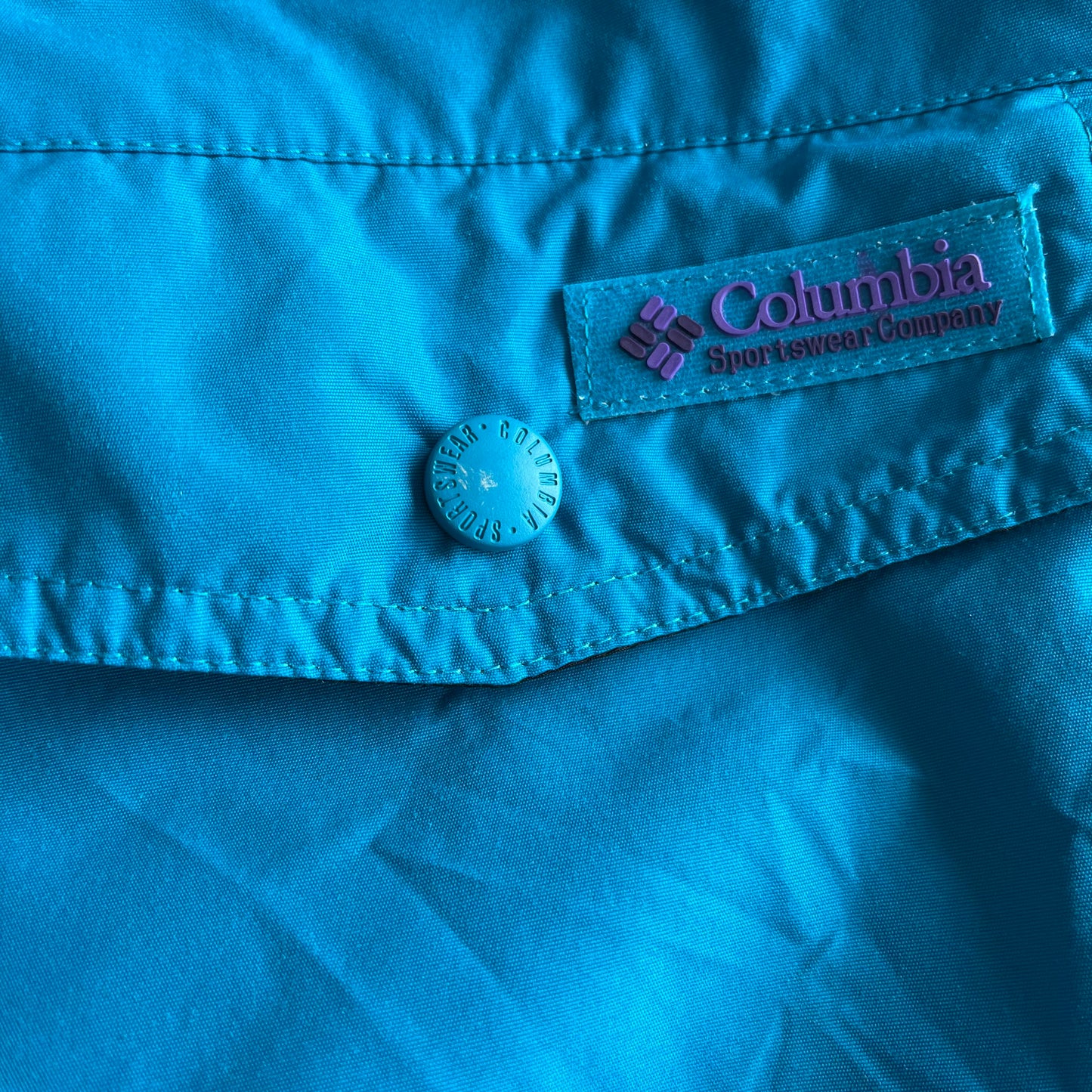 Vintage 90s Bright Blue Columbia Snow Pants