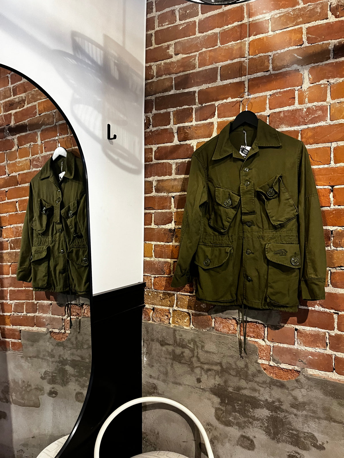 Vintage Cadet Canada Army Green Tactical Jacket