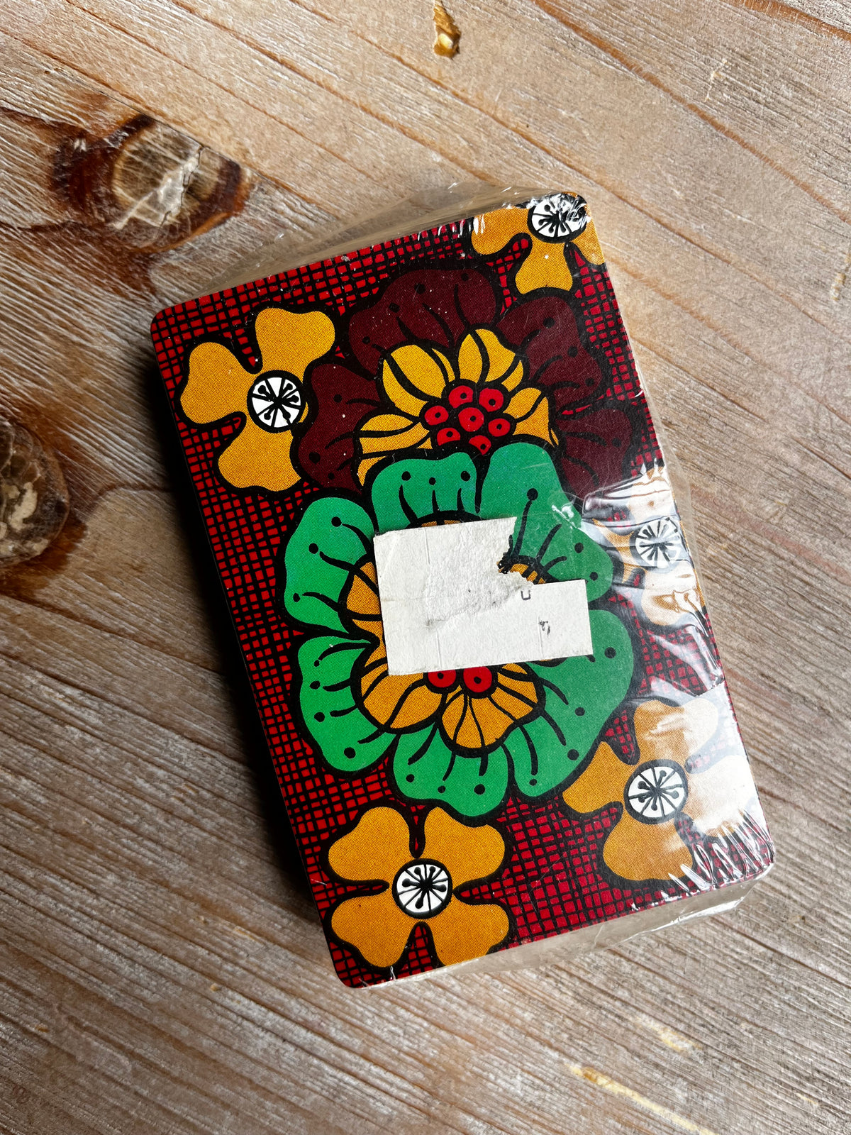 Vintage 60s Floral Graphic Trump Deck of Cards NIP