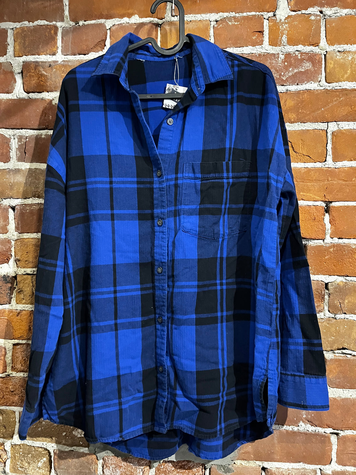 Vintage Upcycled NASA Graphic Flannel Mashup