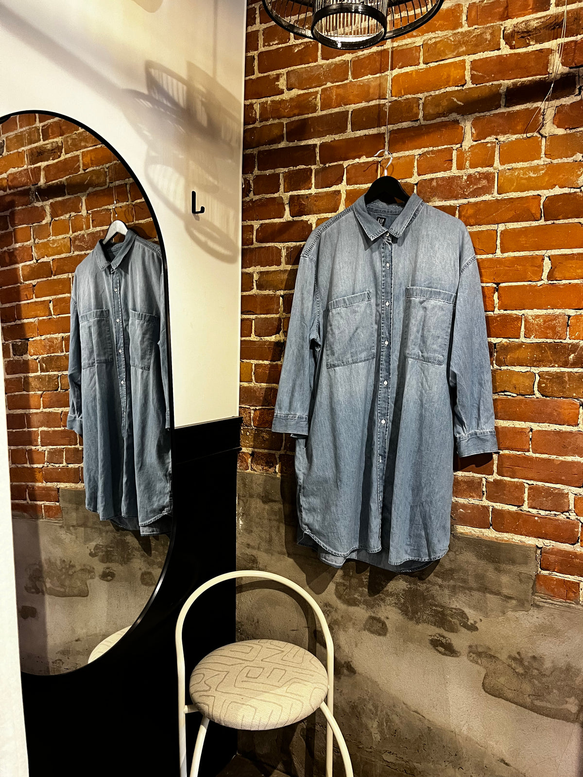 GAP Chambray XXL Shirt Dress
