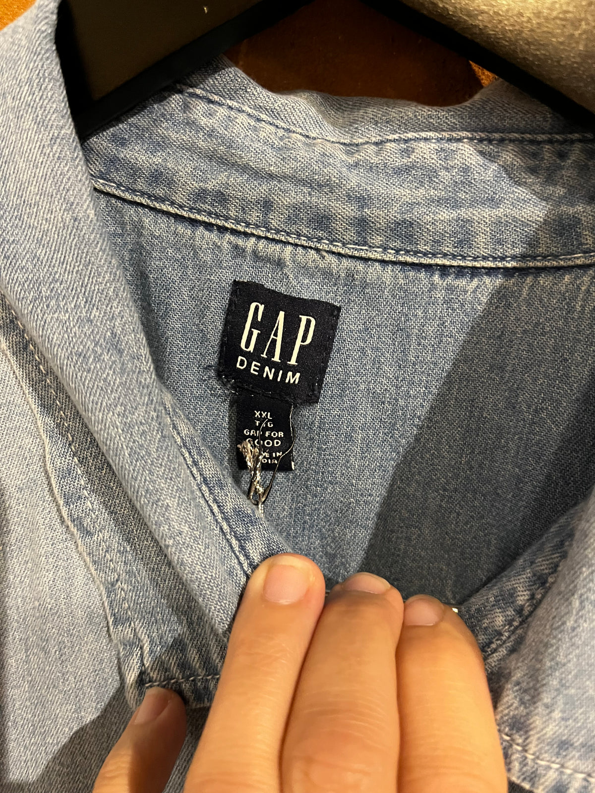 GAP Chambray XXL Shirt Dress
