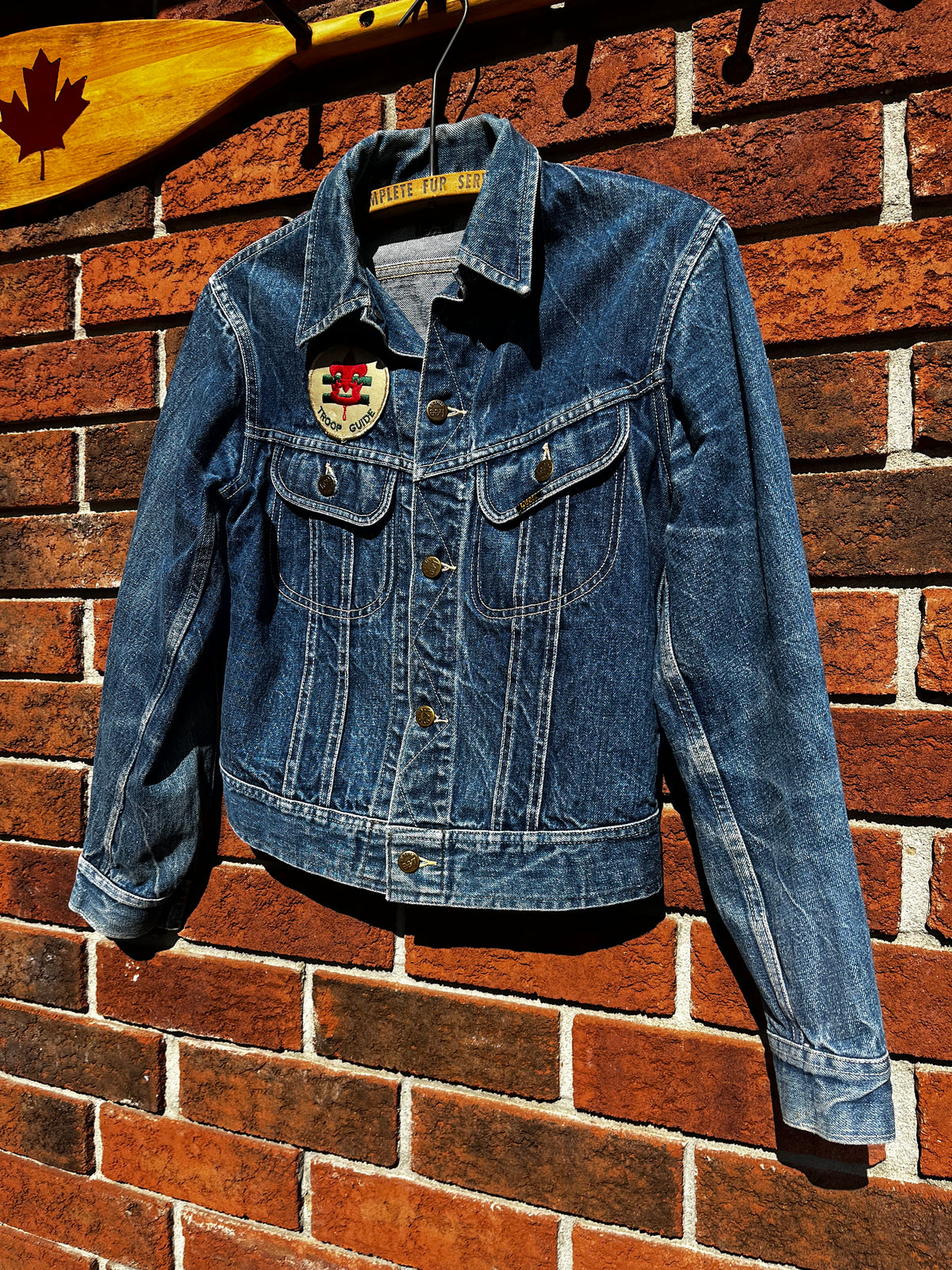 Vintage Lee Jeans Troop Guide Jean / Denim Jacket