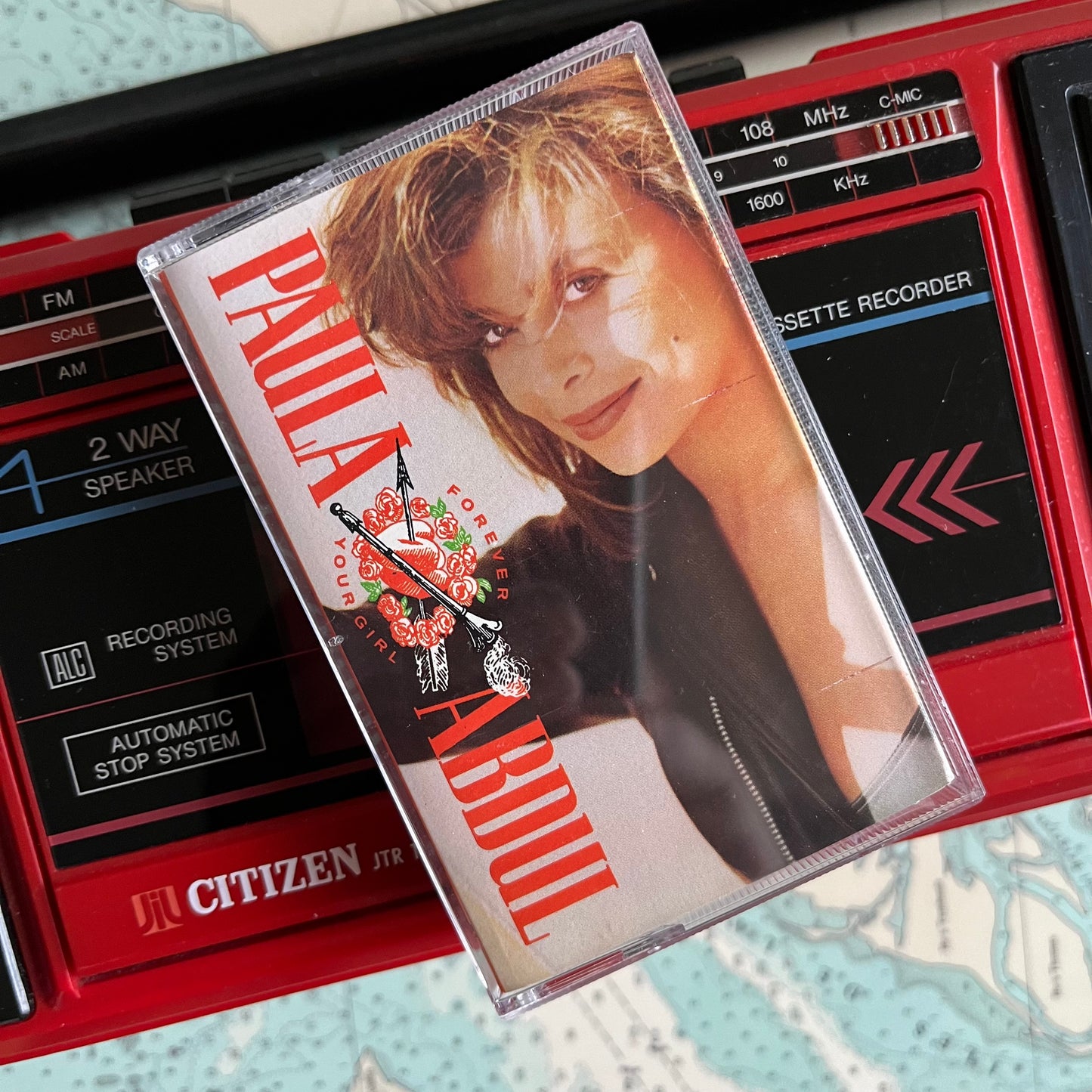 Vintage 1988 Paula Abdul Forever Young Cassette