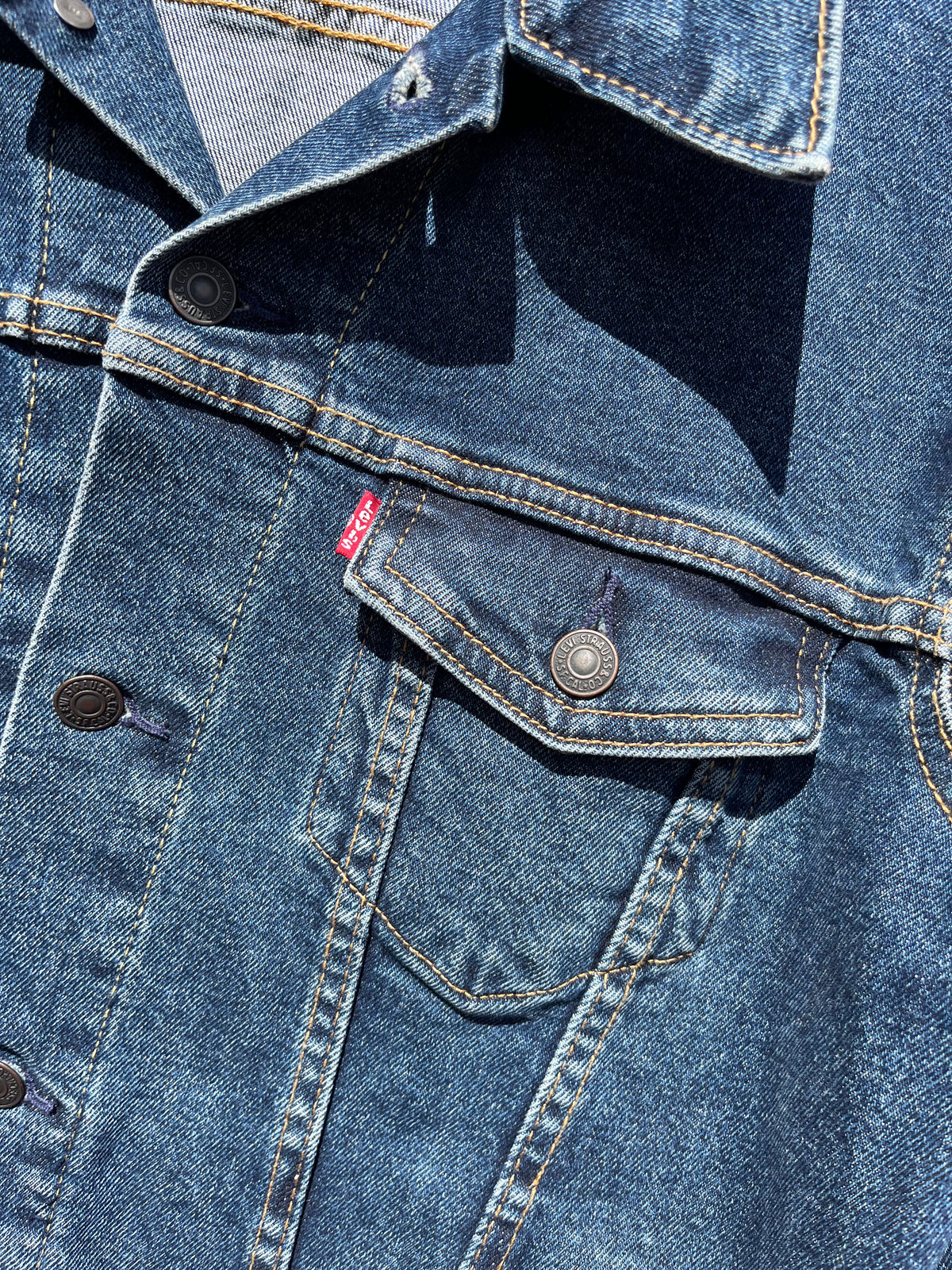 Levi's Dark Denim Standard Jean Jacket