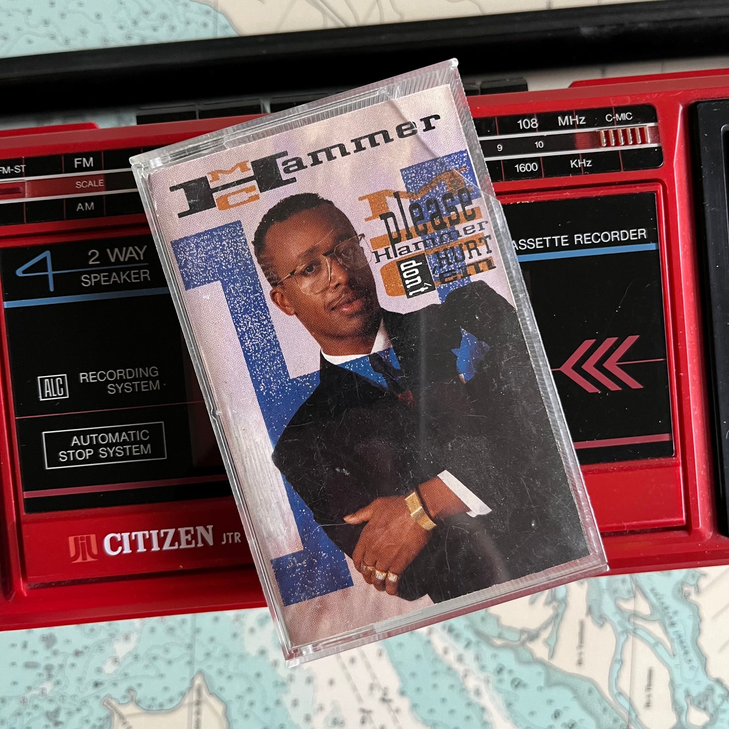 Vintage 1990 MC Hammer Please Hammer Don't Hurt 'Em Cassette Tape