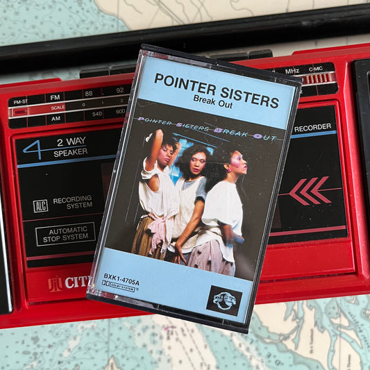 Vintage 1984 Pointer Sisters Break Out Cassette Tape