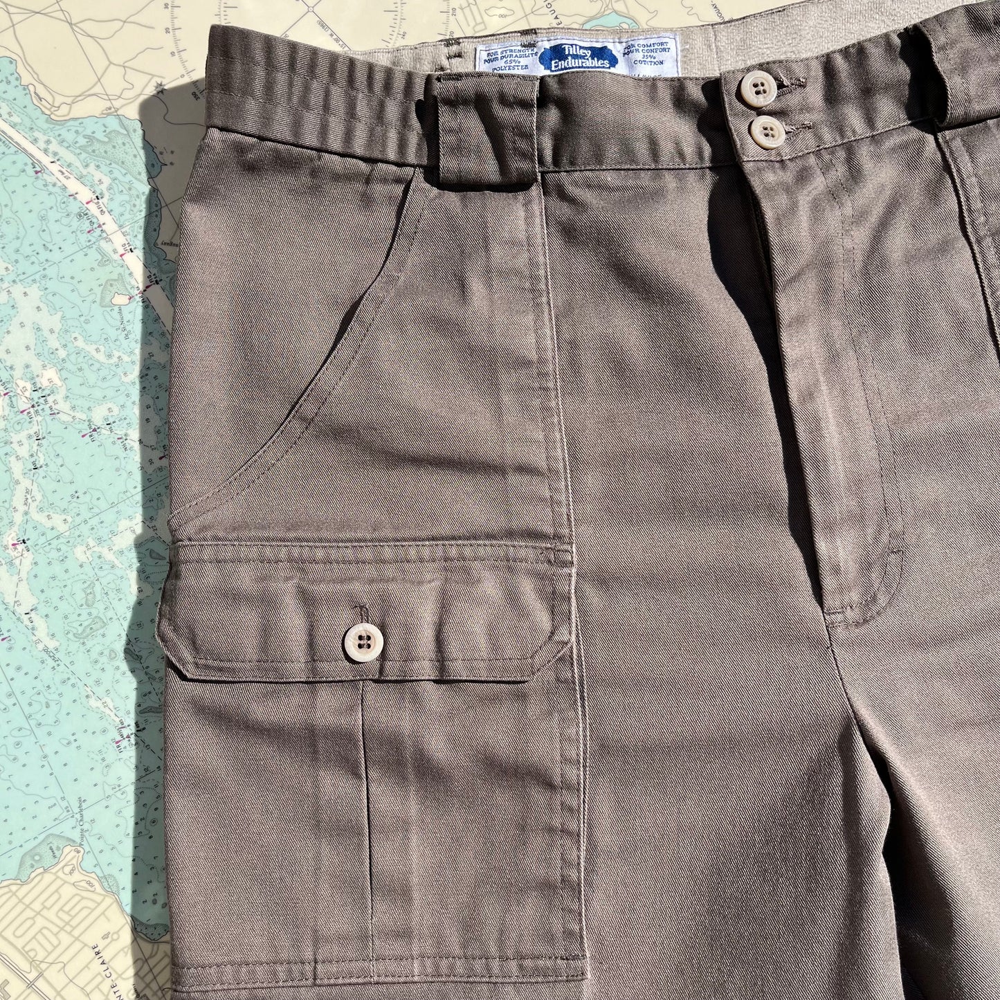 Vintage Tilly Endurables Convertible Cargo Pants / Shorts Combo