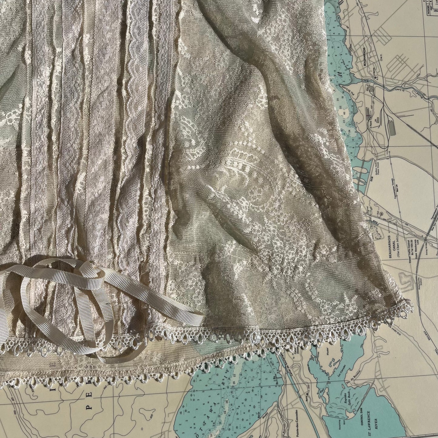 Miss Selfridge Sheer Lace Blouse / Top / Shirt