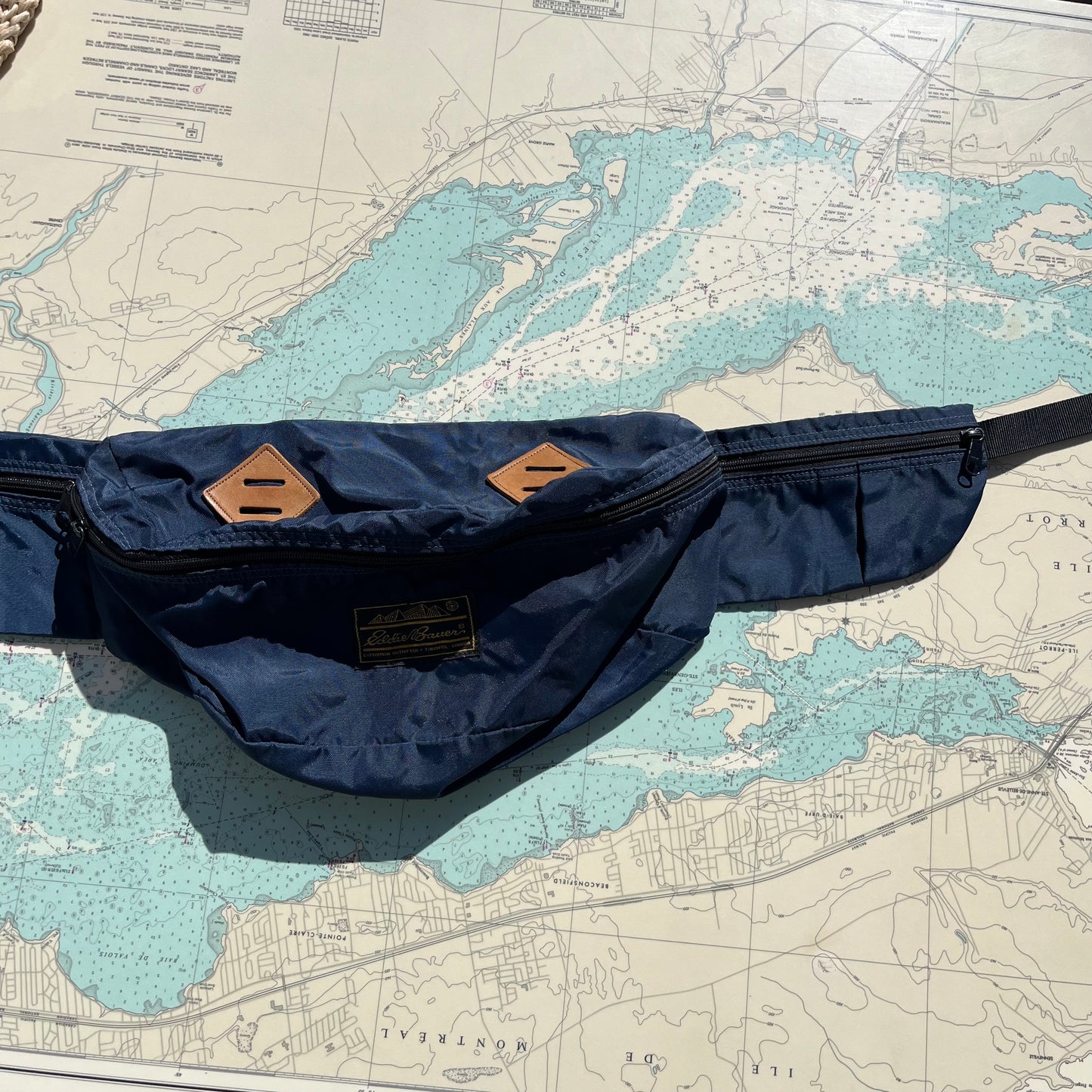 Vintage Eddie Bauer Expedition Belt Bag / Fanny Pack / Bum Bag