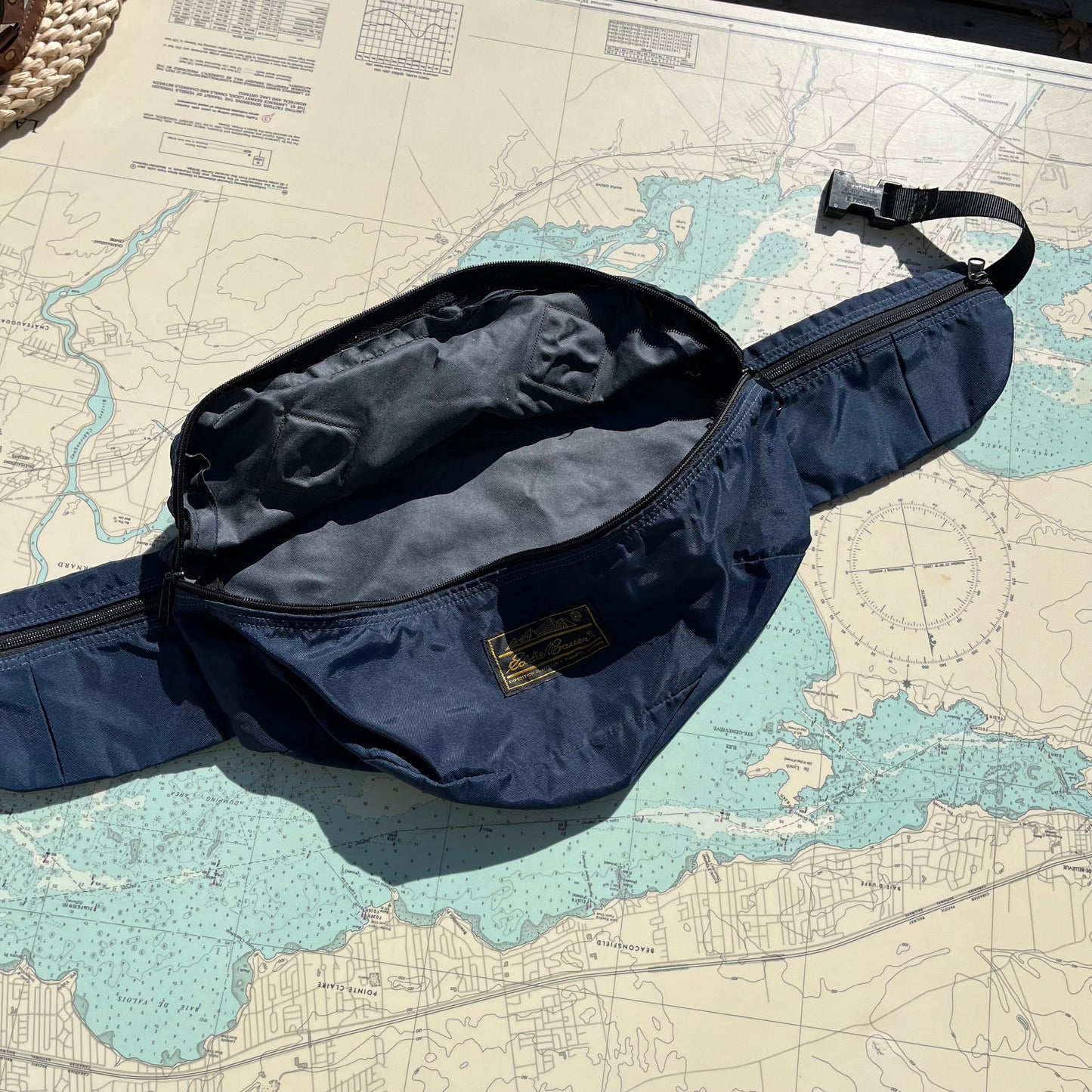 Vintage Eddie Bauer Expedition Belt Bag / Fanny Pack / Bum Bag