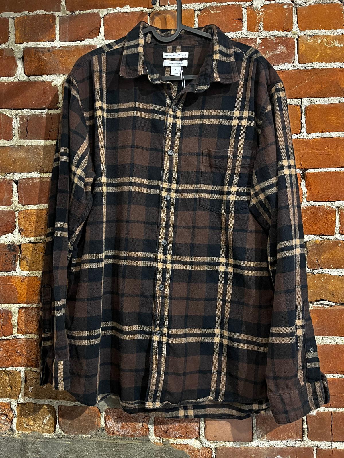 Vintage Upcycled Hakuna Matata Lion King Graphic Flannel Mashup